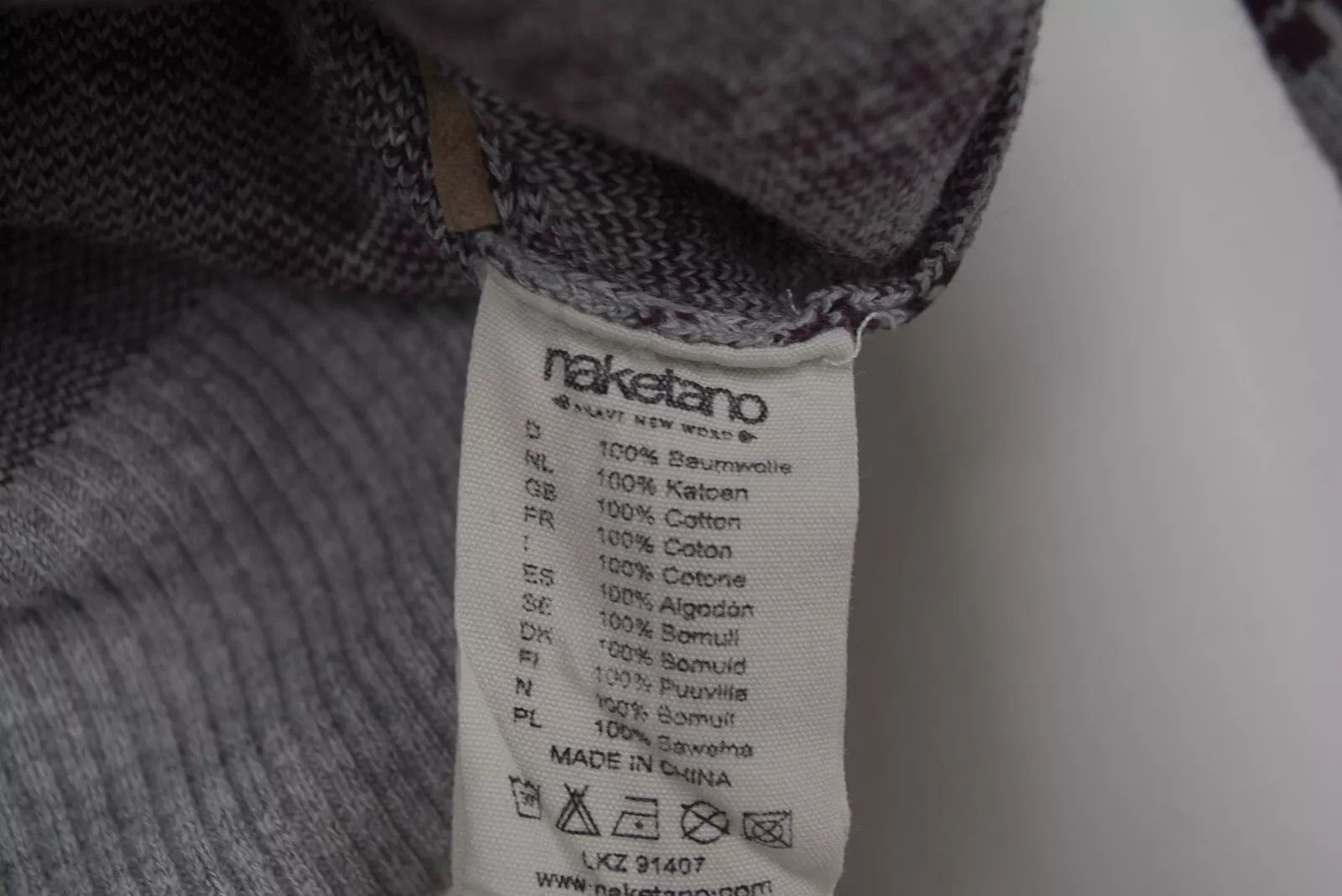 Naketano M Women Turtleneck Pullover Jumper Sweatshirt Patterned Size M / US 6-8 / IT 42-44 - 2 Thumbnail
