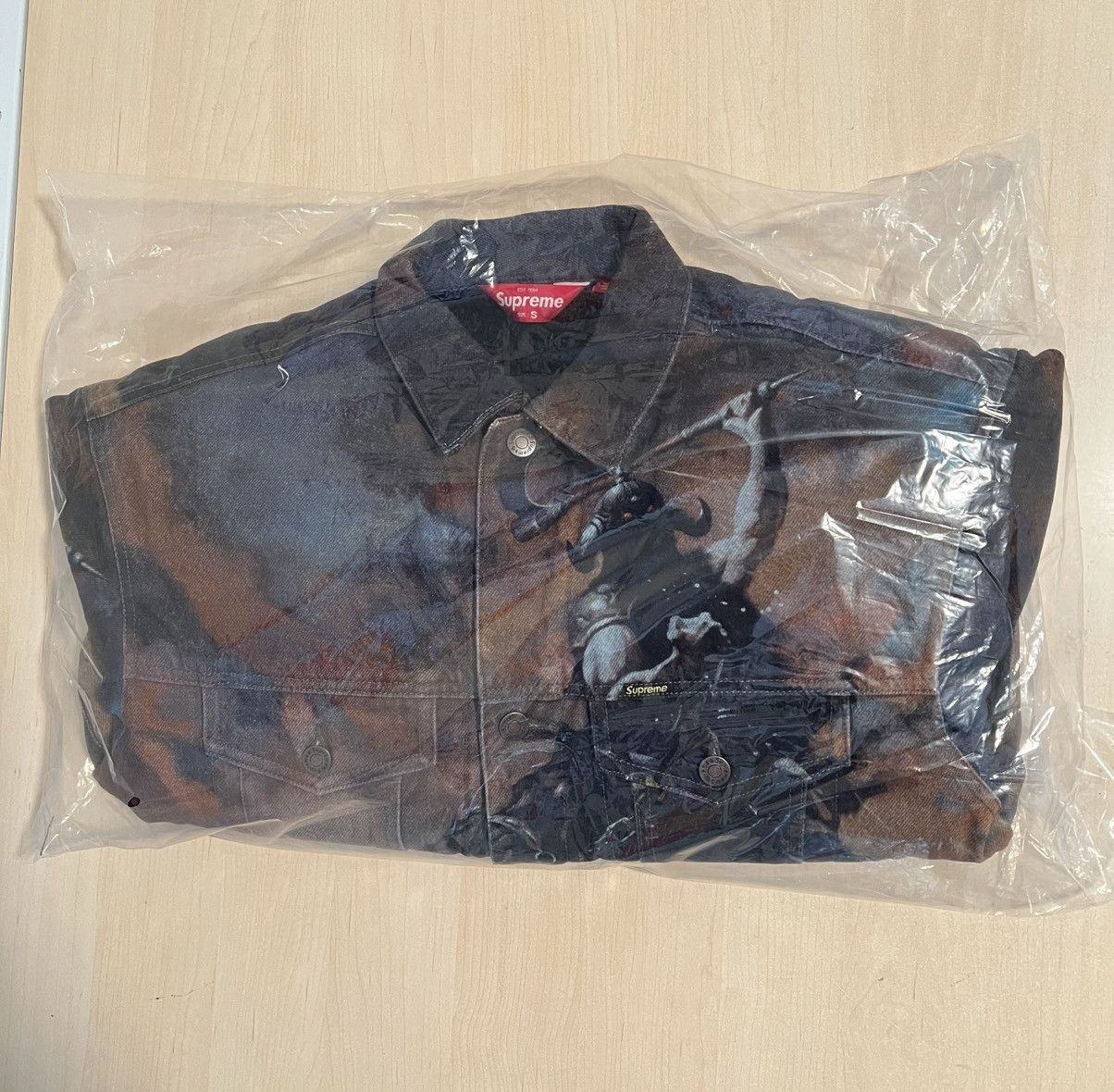 Supreme Supreme Frazetta Faux Shearling Lined Trucker Jacket Small Size US S / EU 44-46 / 1 - 6 Thumbnail
