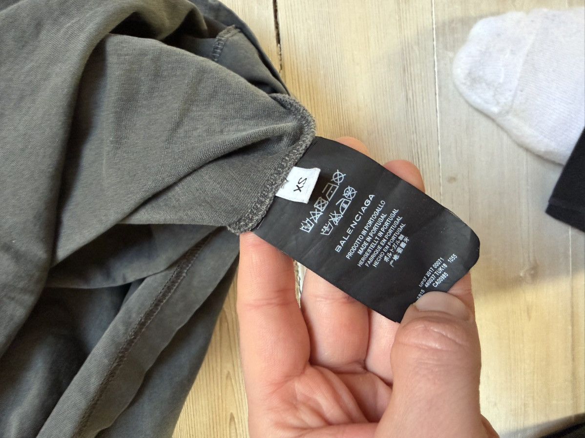 Balenciaga Balenciaga Hoodie washed grey Size US S / EU 44-46 / 1 - 3 Thumbnail