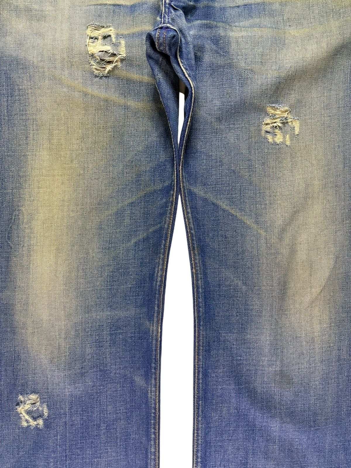 Diesel × Diesel Black Gold Vintage Italy Diesel Mud Wash Distressed Baggy Jeans Size US 36 / EU 52 - 5 Thumbnail