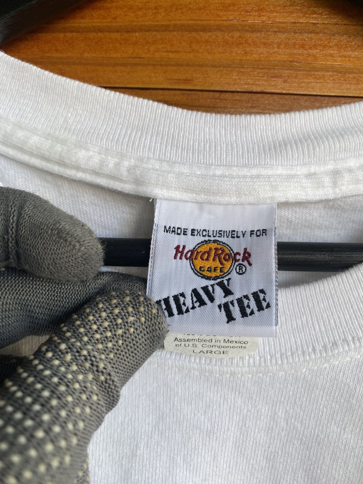 Hard Rock Cafe Vintage 90s Hard Rock Cafe San Francisco White Heavy Tee Size US L / EU 52-54 / 3 - 7 Thumbnail