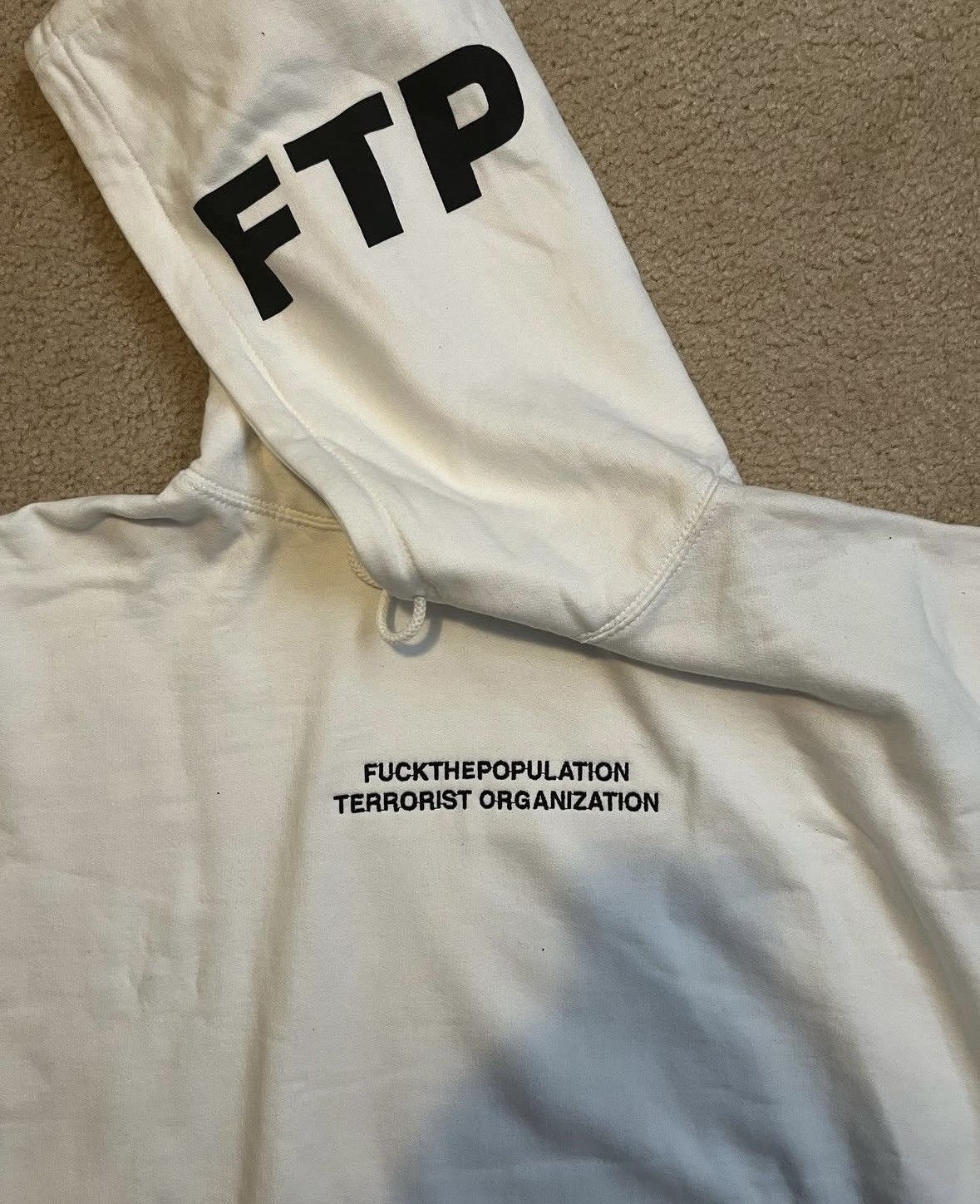 Fuck The Population FTP T/O Hoodie Size US XL / EU 56 / 4 - 1 Thumbnail