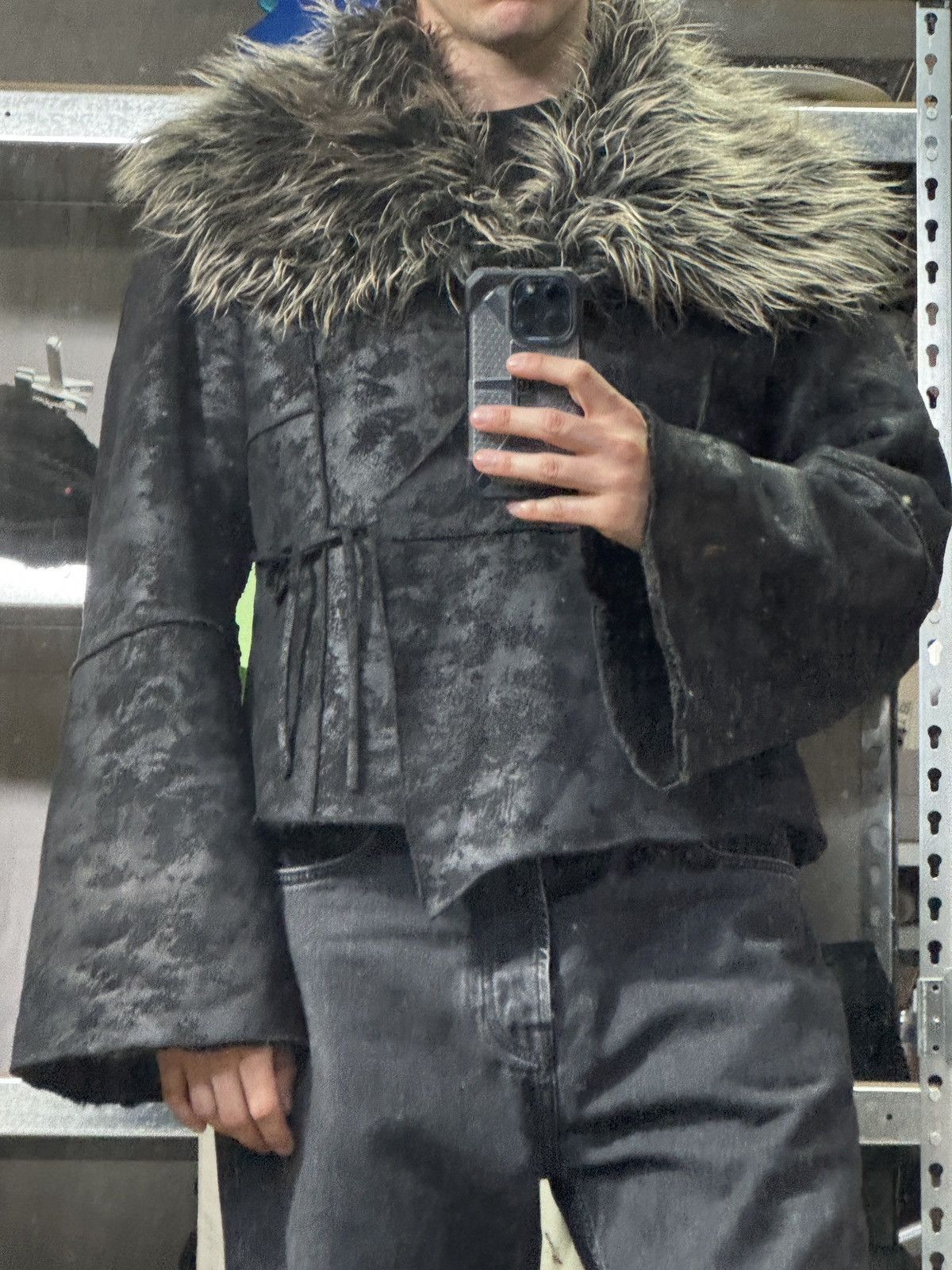 Hysteric Glamour Avant Garde If Six Was Nine Style Japanese Jacket Fur Hood Size US M / EU 48-50 / 2 - 9 Thumbnail