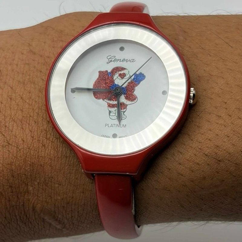 Other Silver & Red Santa Watch Size ONE SIZE - 2 Thumbnail