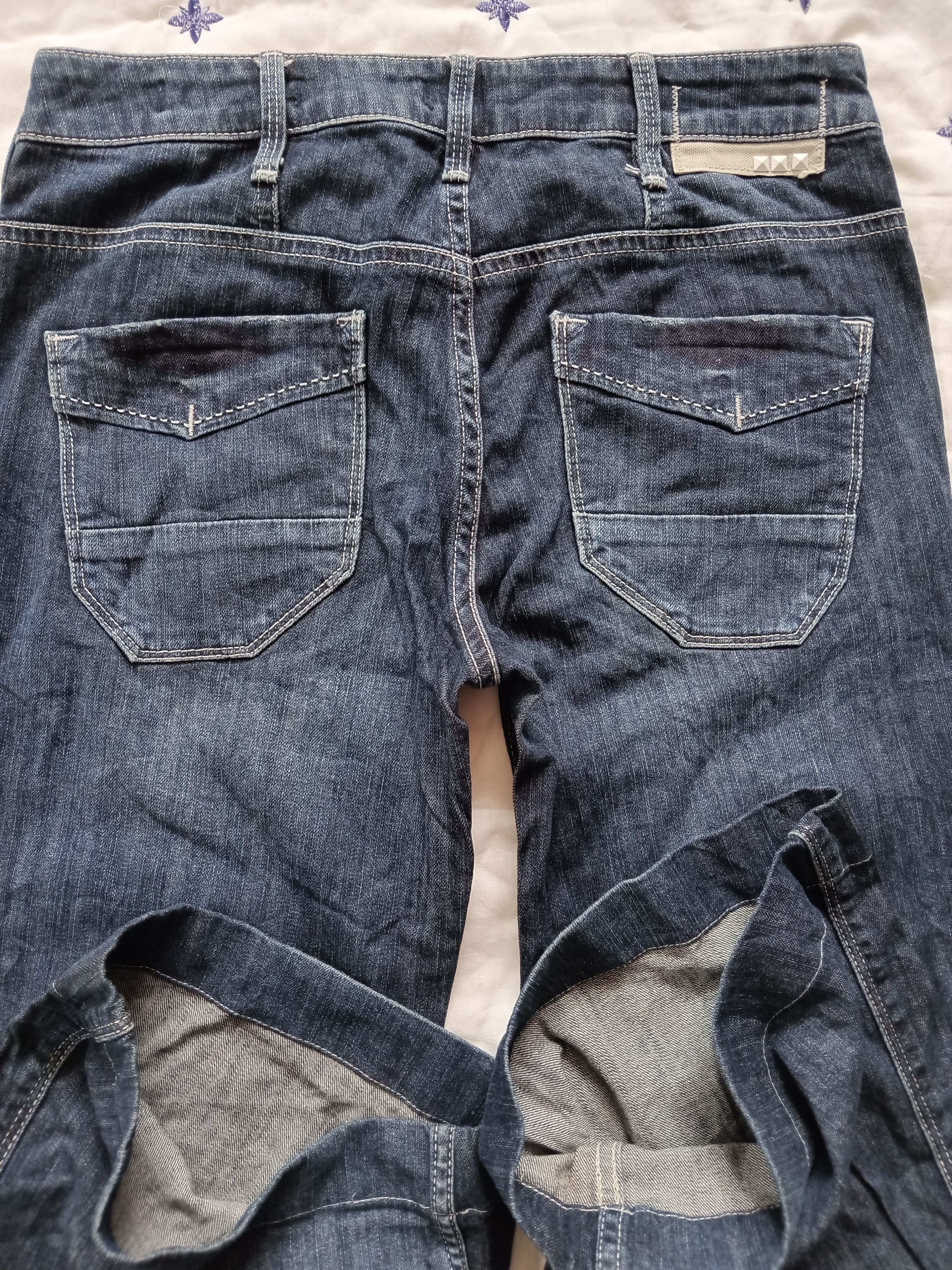Japanese Brand SWEET CAMEL💥Japan Design Super Flare Jeans Size 30" / US 8 / IT 44 - 11 Thumbnail
