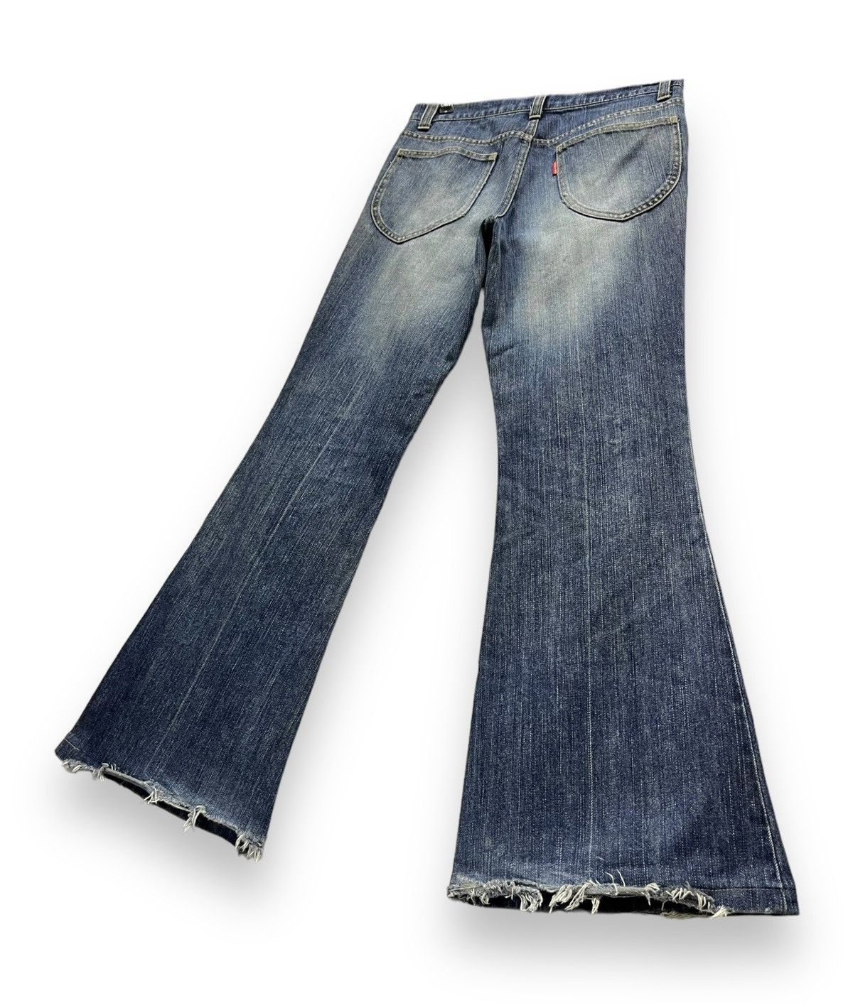 🔥SICK 90's TORNADO MART Natural Worn-Out Thrashed Flared 💥