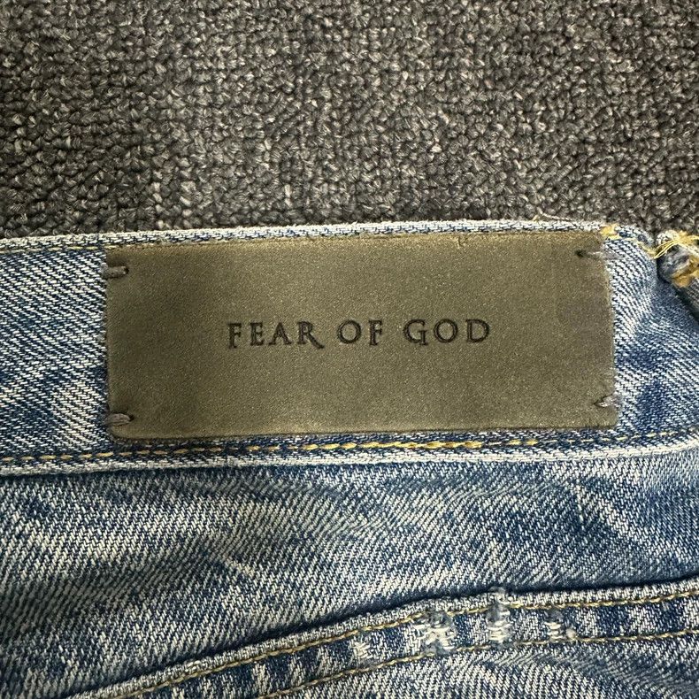 Fear of God Fear of God 2nd knife cut to destroy the blue cow Size US 32 / EU 48 - 3 Thumbnail