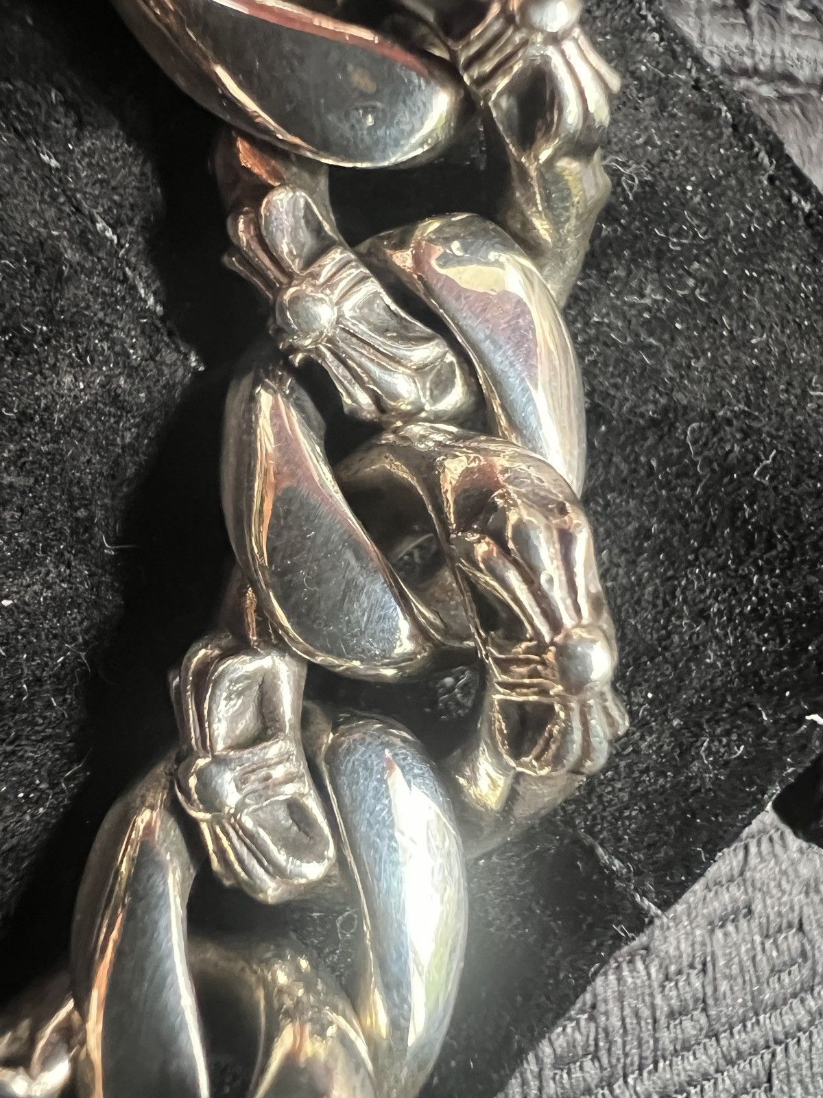 Chrome Hearts Chrome Hearts dragger hearts bracelet Size ONE SIZE - 11 Thumbnail