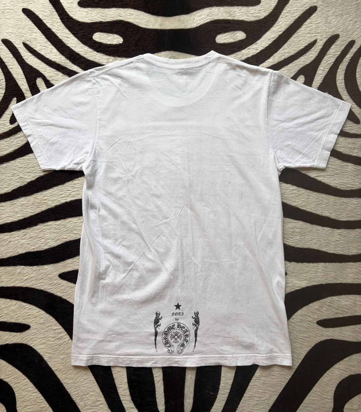Chrome Hearts Chrome Hearts Foti monogram horseshoe T-shirt tee Size US M / EU 48-50 / 2 - 2 Thumbnail