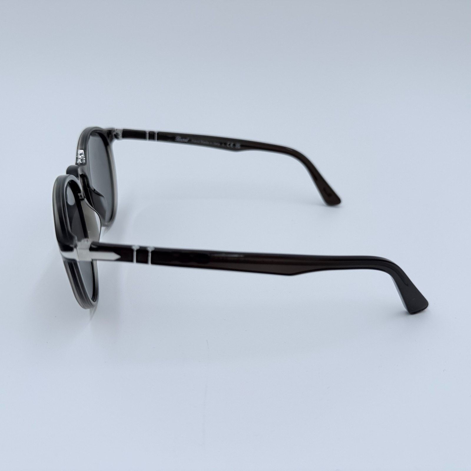 Persol NEW Persol 3171-S 1103/B1 Taupe Grey Transparent 52mm Size ONE SIZE - 7 Thumbnail