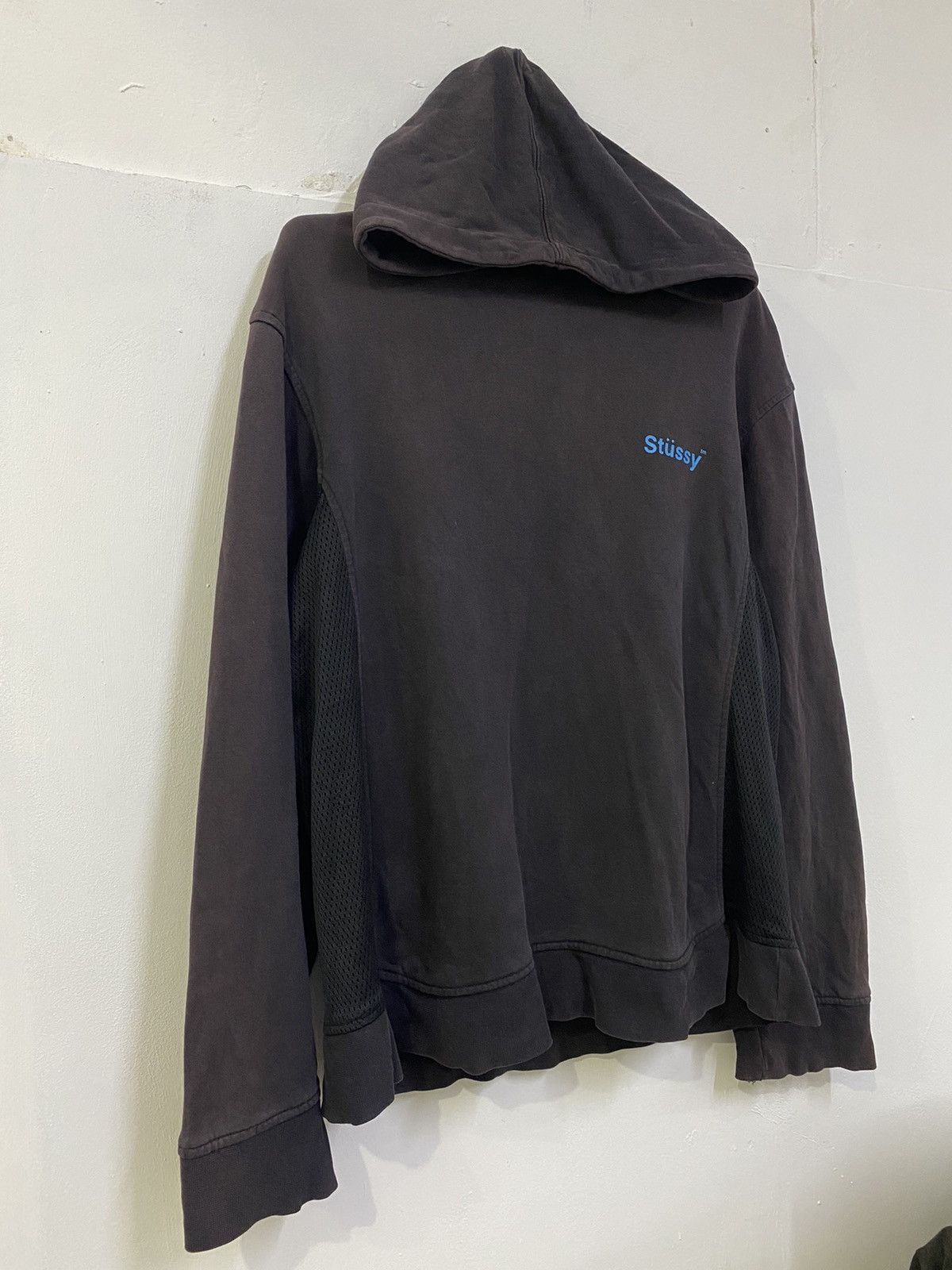 Stussy 💥STUSSY BASIC SPELL OUT SUNFADED HOODIE Size US M / EU 48-50 / 2 - 7 Thumbnail