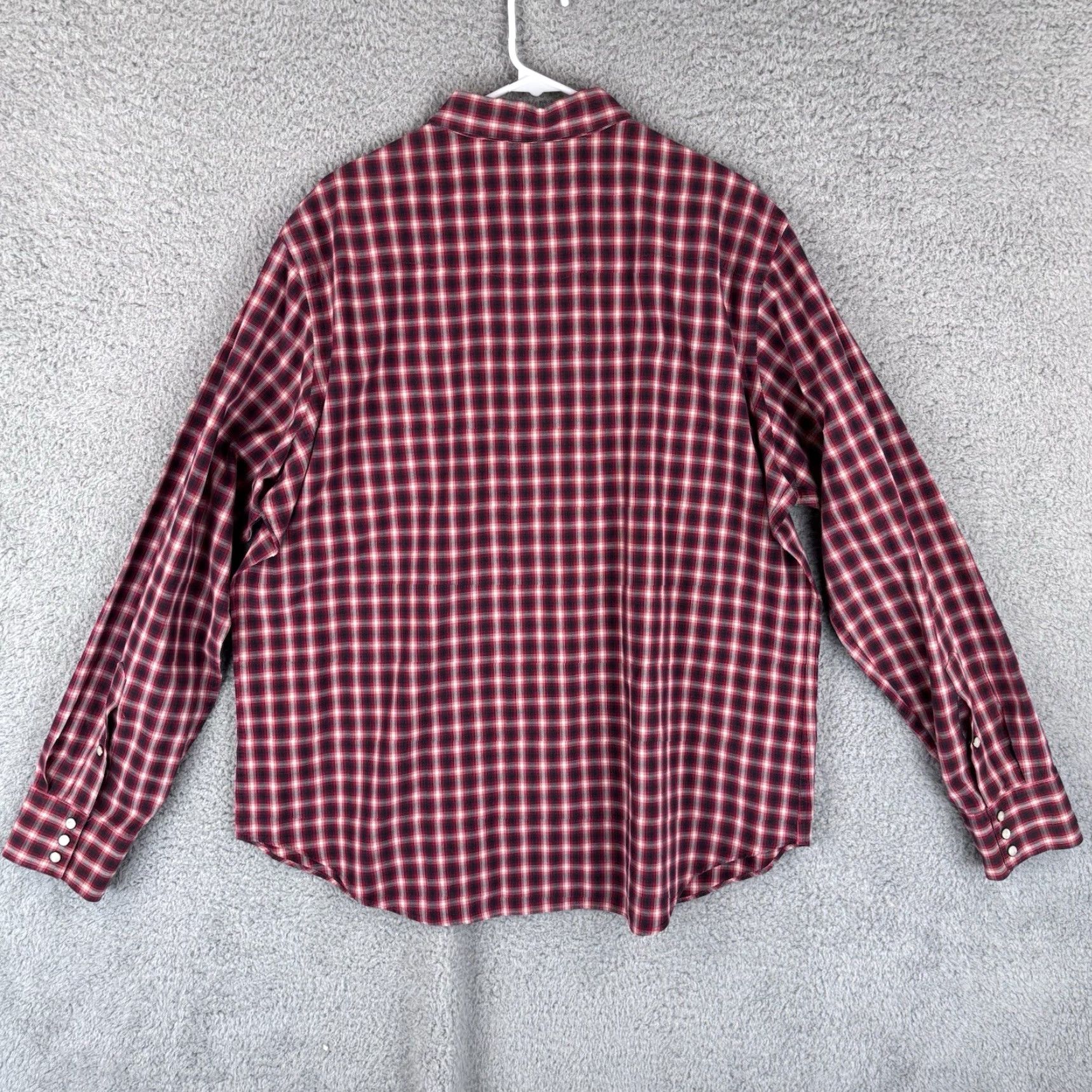 Polo Ralph Lauren VINTAGE Polo Ralph Lauren Classic Western Pearl Snap Shirt Red Plaid Men's XL Shirt Size US XL / EU 56 / 4 - 5 Thumbnail