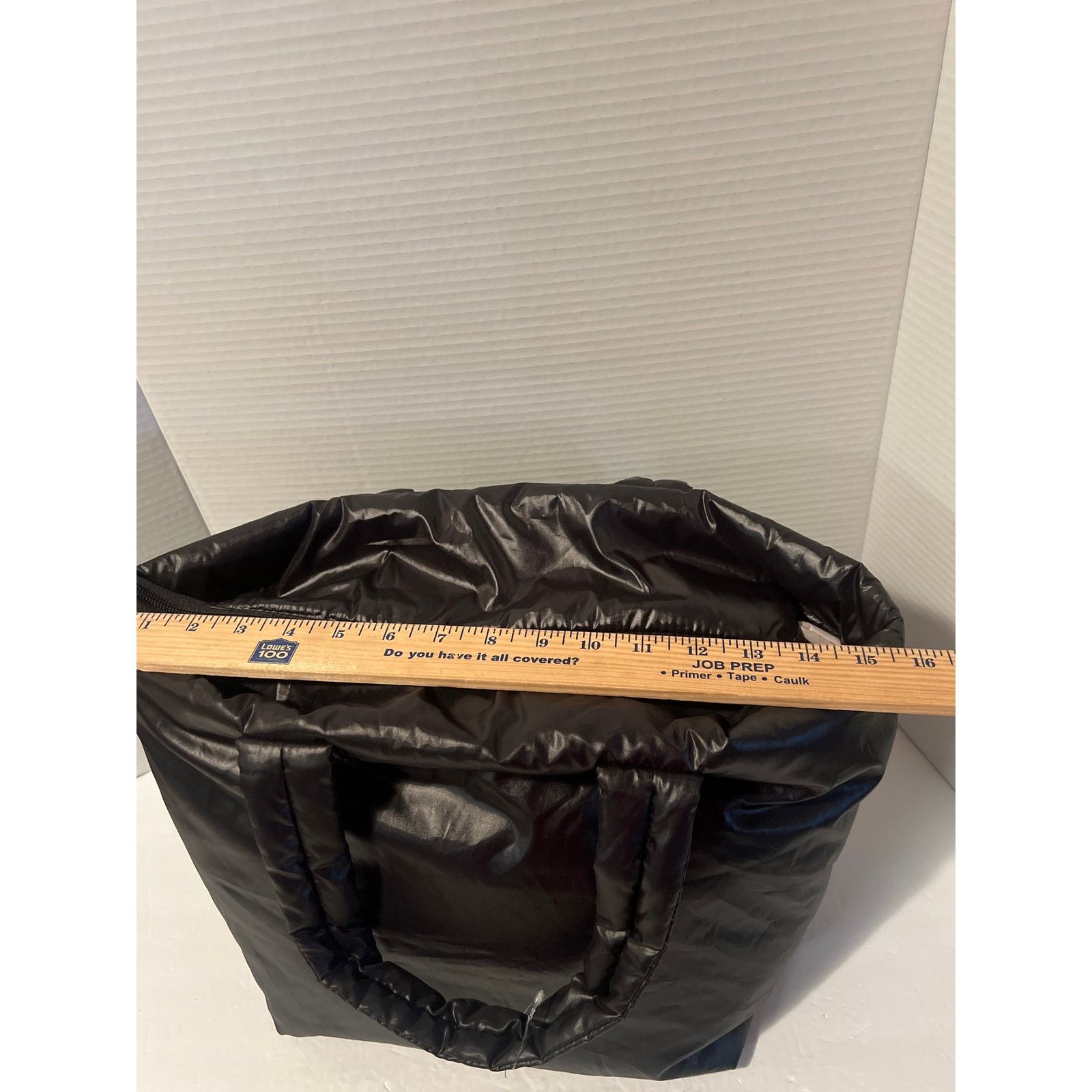 Gap Gap Quilted Puffer Black Shoulder Bag - Women Size ONE SIZE - 7 Thumbnail