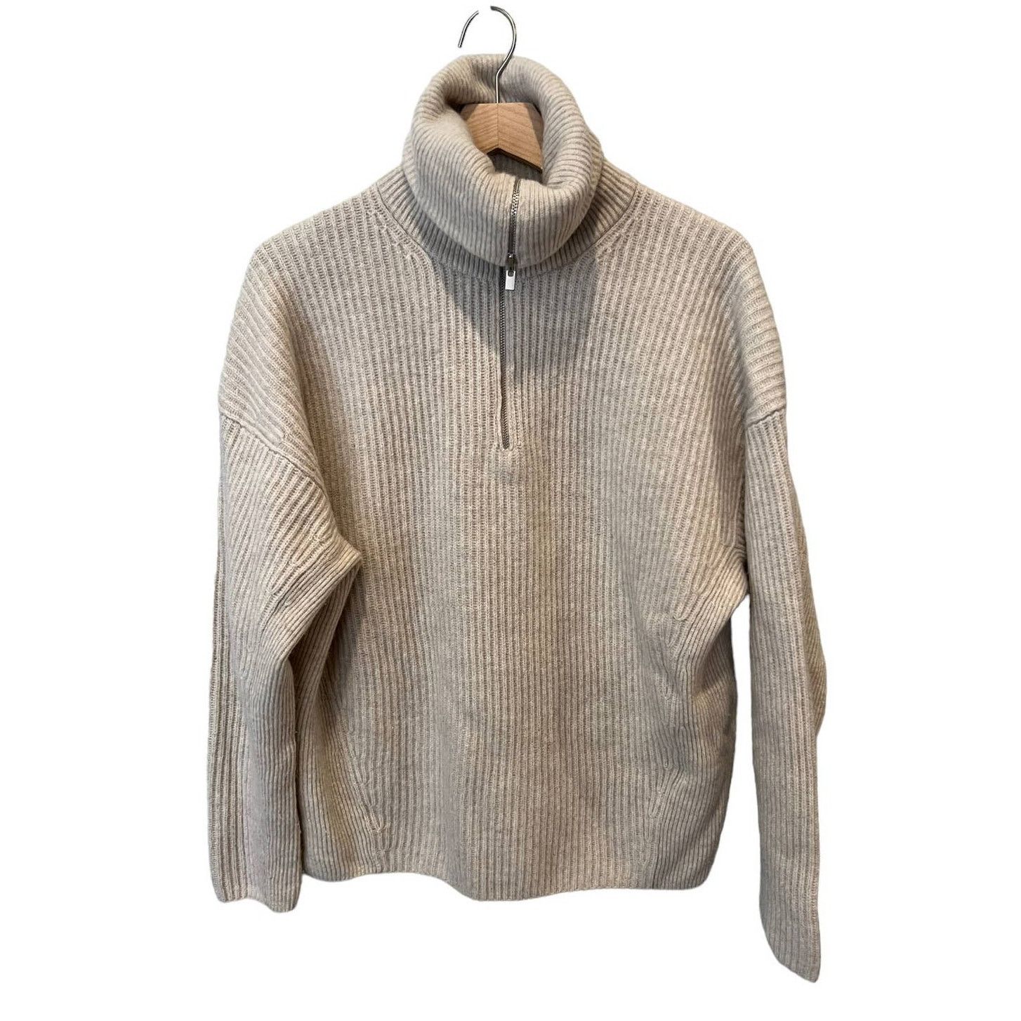 Vince Vince Ribbed Half Zip Sweater Size Medium Size M / US 6-8 / IT 42-44 - 6 Thumbnail