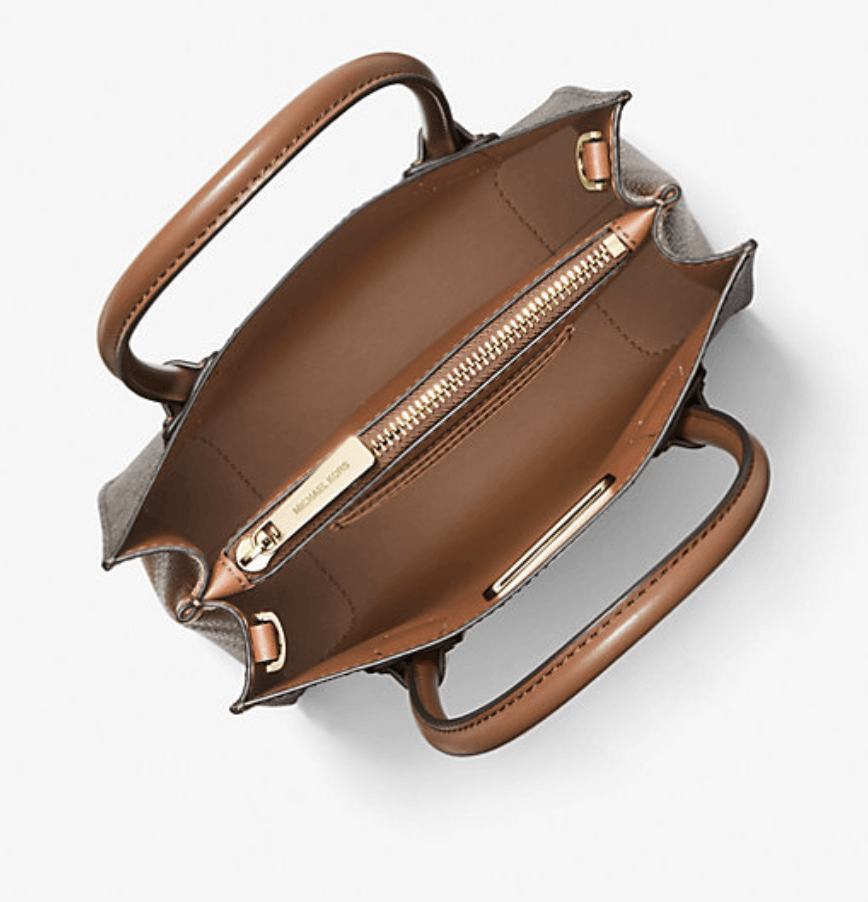 Michael Kors Mercer Medium Logo and Leather Accordion Crossbody Bag Size ONE SIZE - 2 Thumbnail