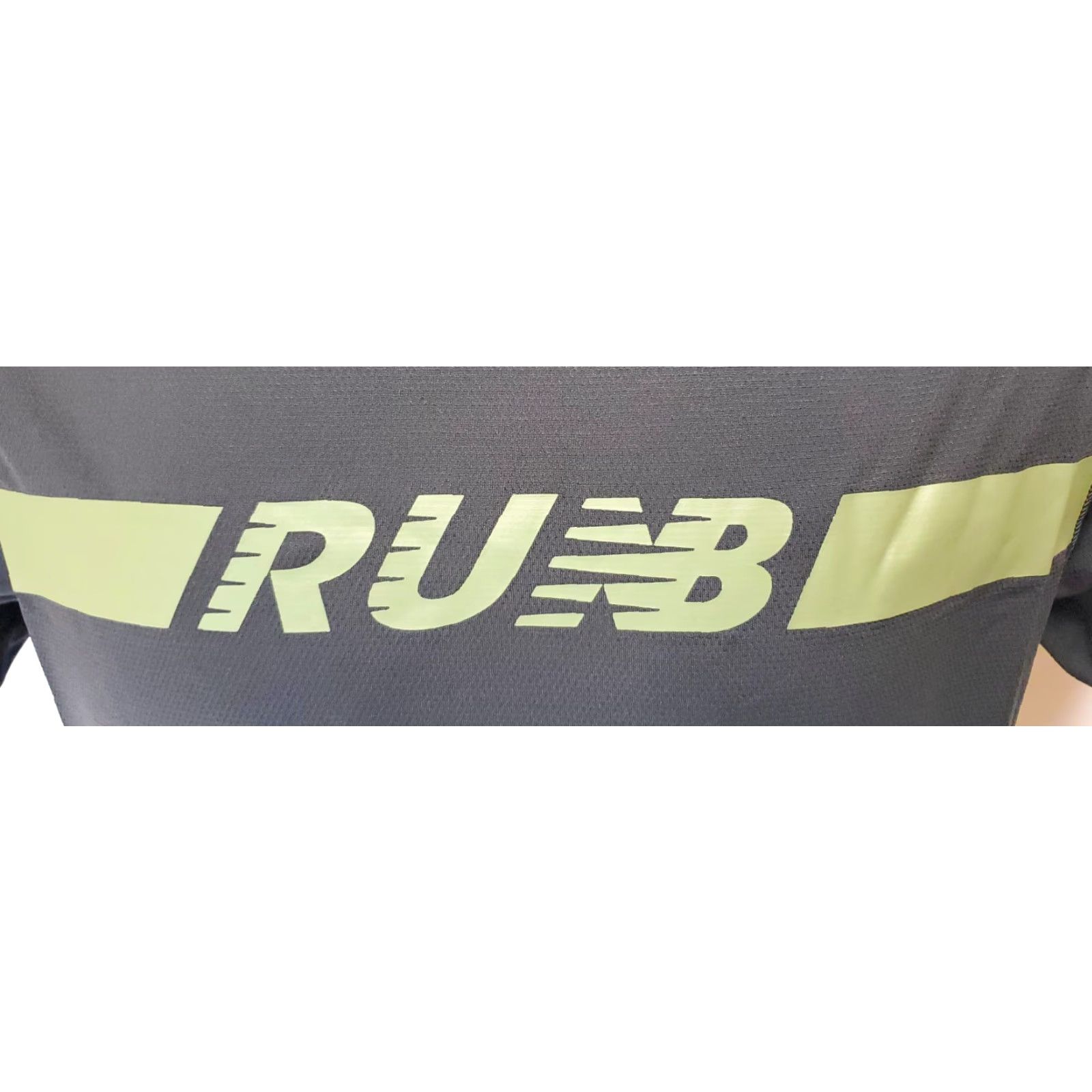 New Balance VINTAGE New Balance Accelerate Short Sleeve T-Shirt Mens Medium Black Green Print Size US M / EU 48-50 / 2 - 2 Thumbnail