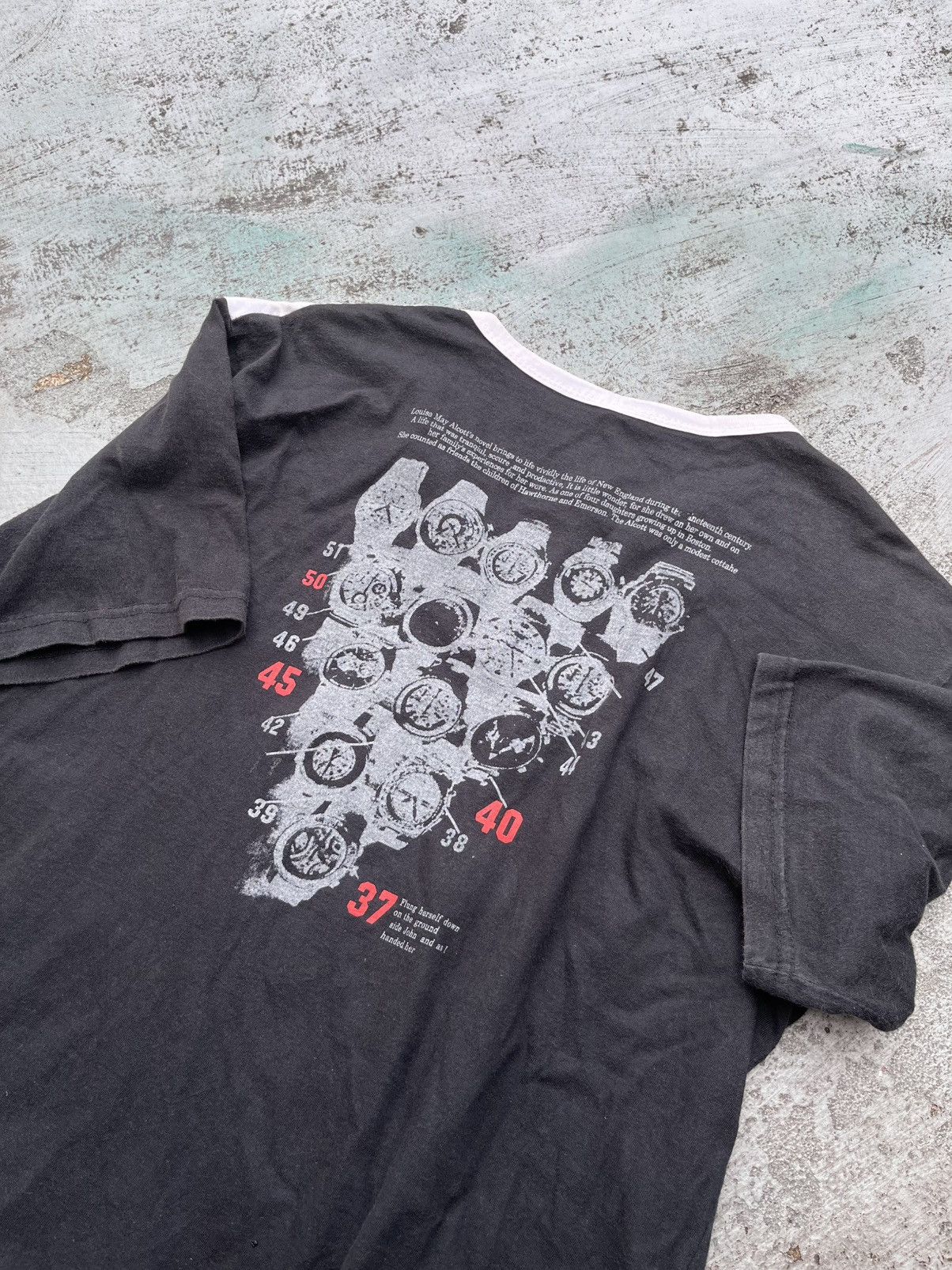 20471120 Japanese Y2K Dg Style Time Tee Punk Size US S / EU 44-46 / 1 - 5 Thumbnail