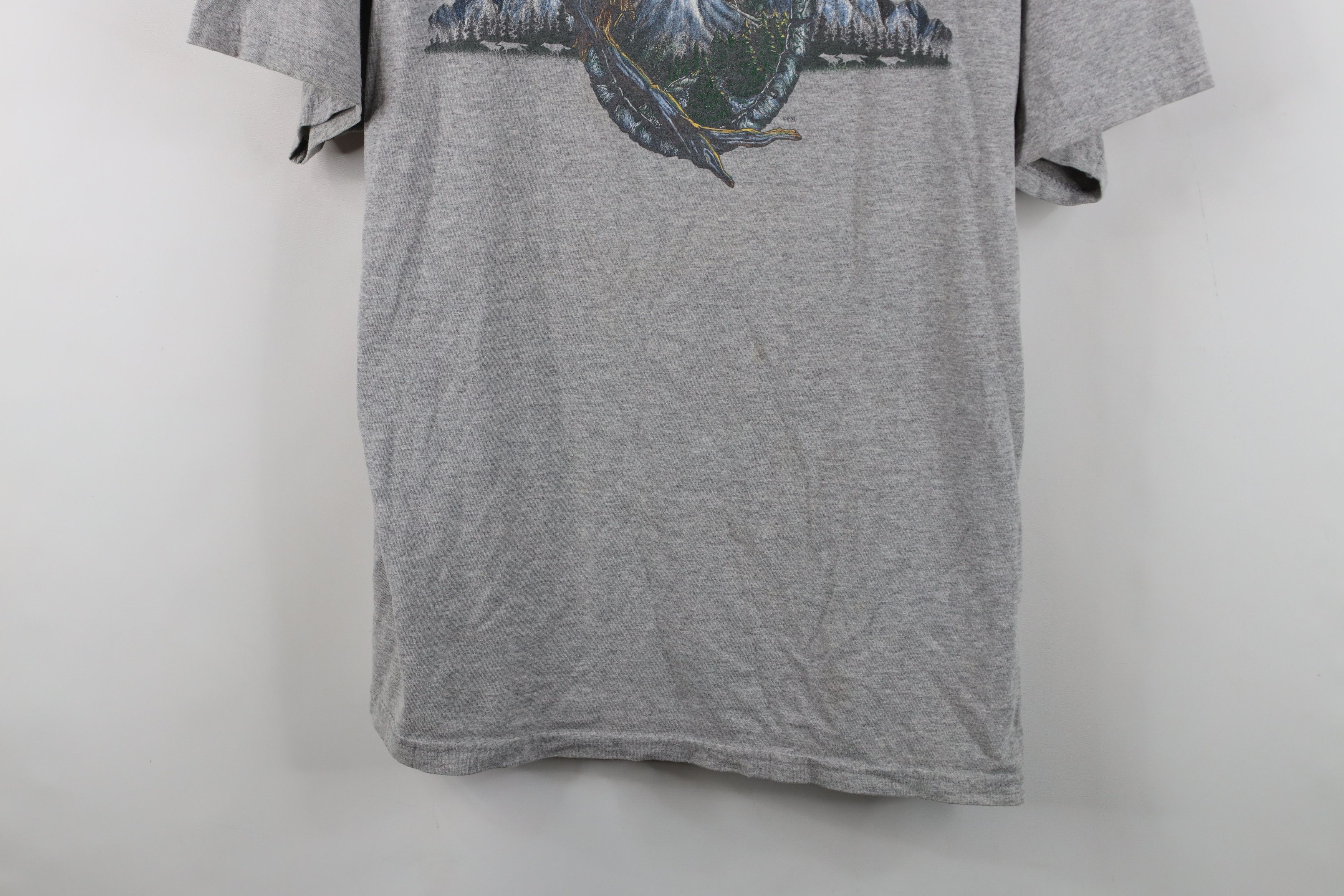 Vintage Vintage 90s Y2K Streetwear Eagle Mountains Nature T-Shirt Size US XL / EU 56 / 4 - 3 Thumbnail