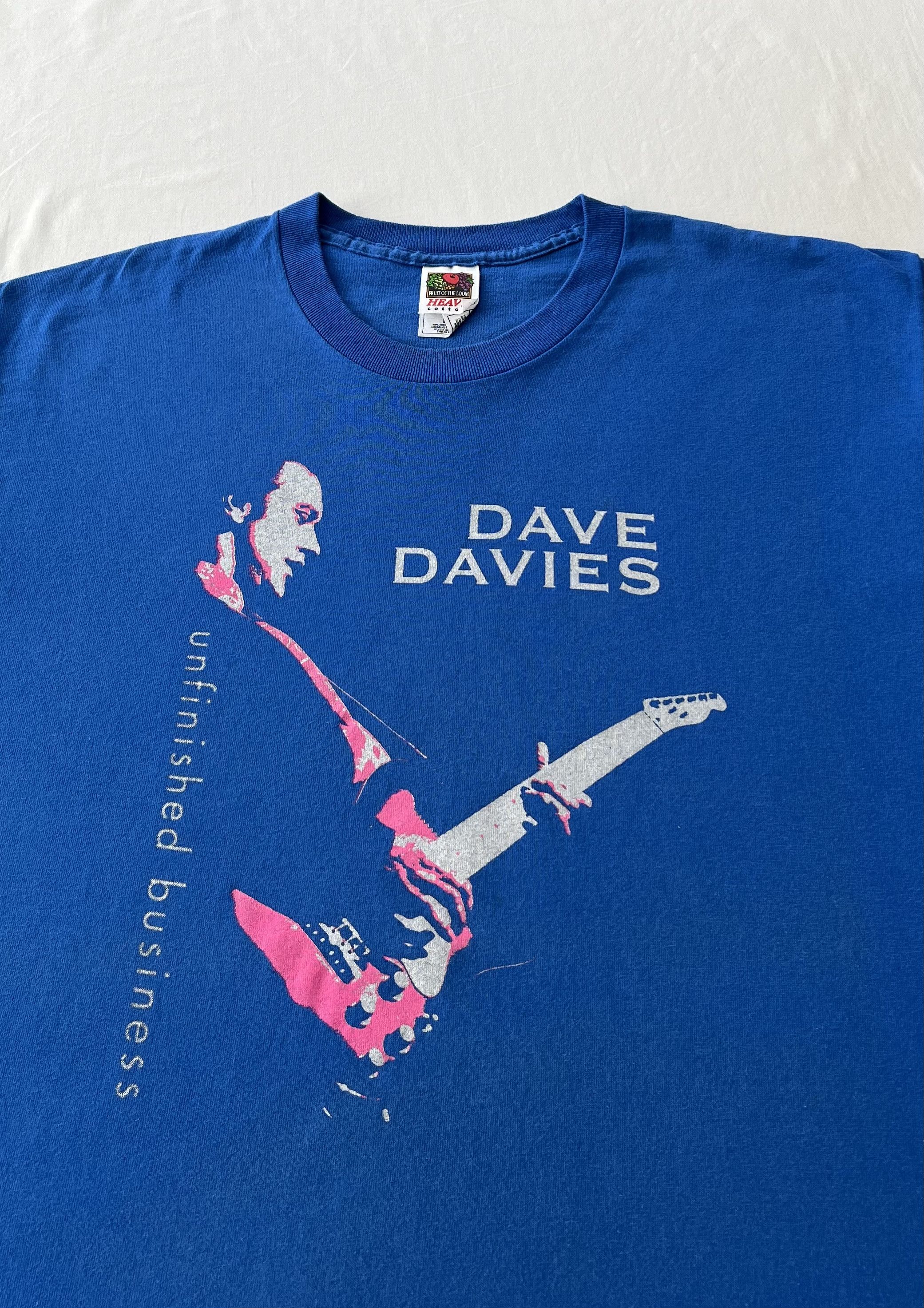 Band Tees Vintage 1998 Dave Davies The Kinks Kronikles Tour T-shirt Size US XL / EU 56 / 4 - 3 Thumbnail