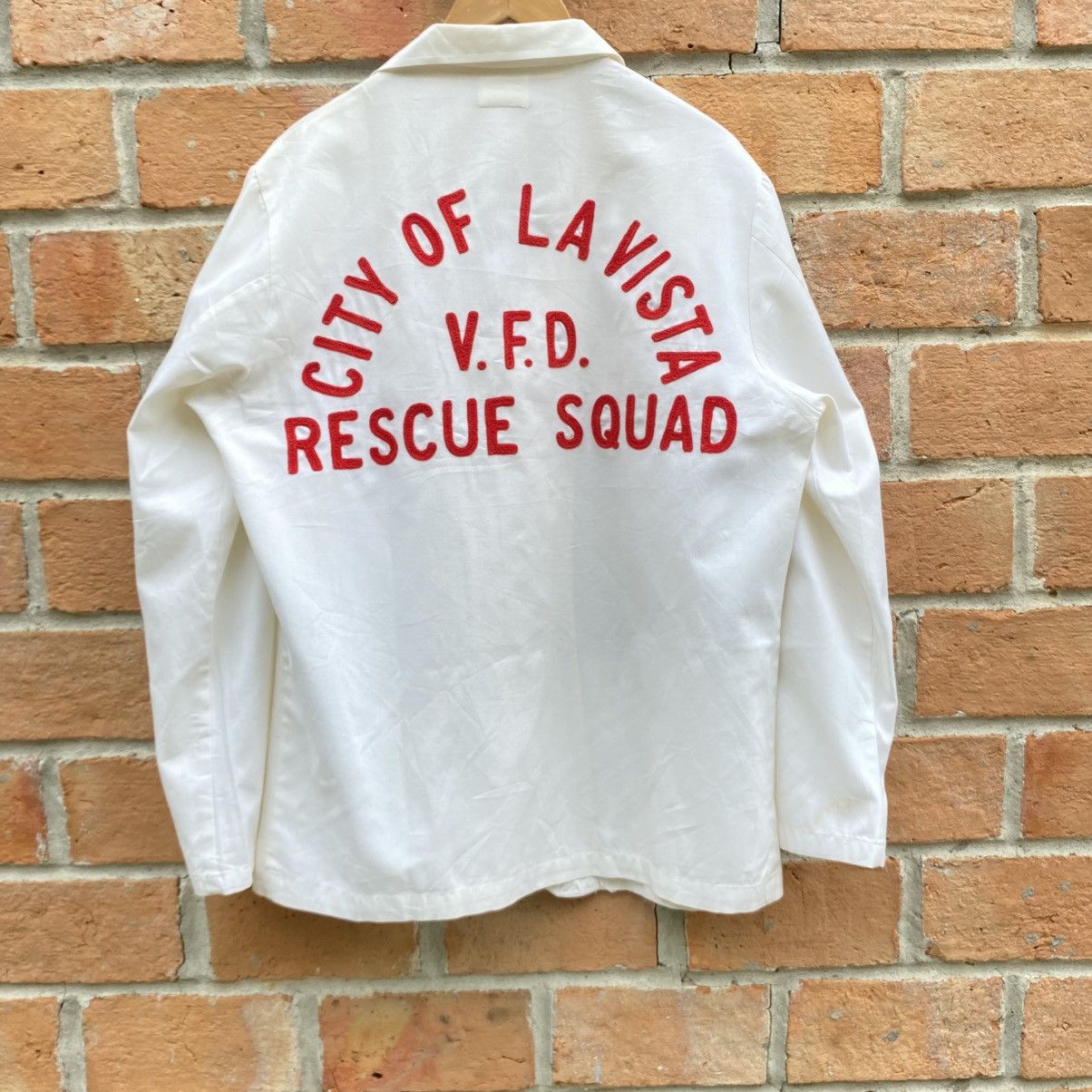 Vintage CITY OF LA VISTA V.F.D. RESCUE SQUAD Vintage Work Jacket Size 38L - 14 Thumbnail