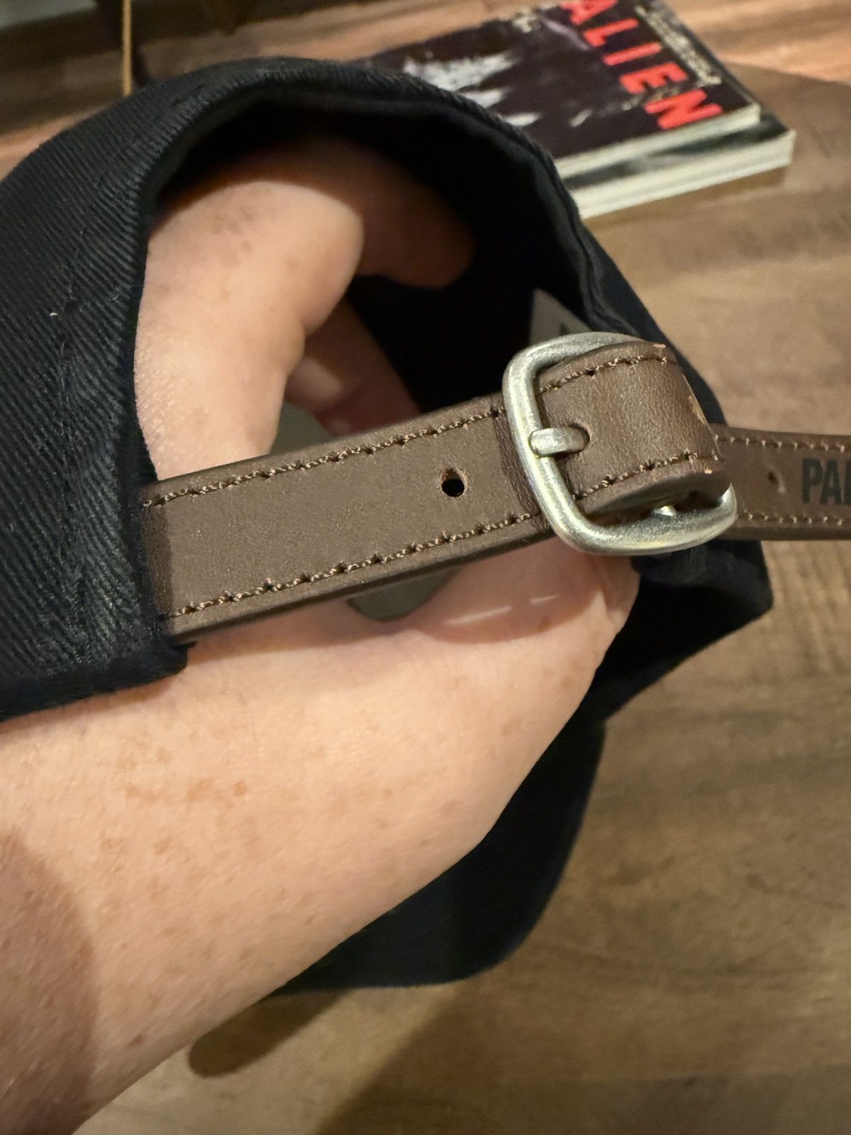 Palace Palace Six Panel Leather Strap New Size ONE SIZE - 4 Thumbnail