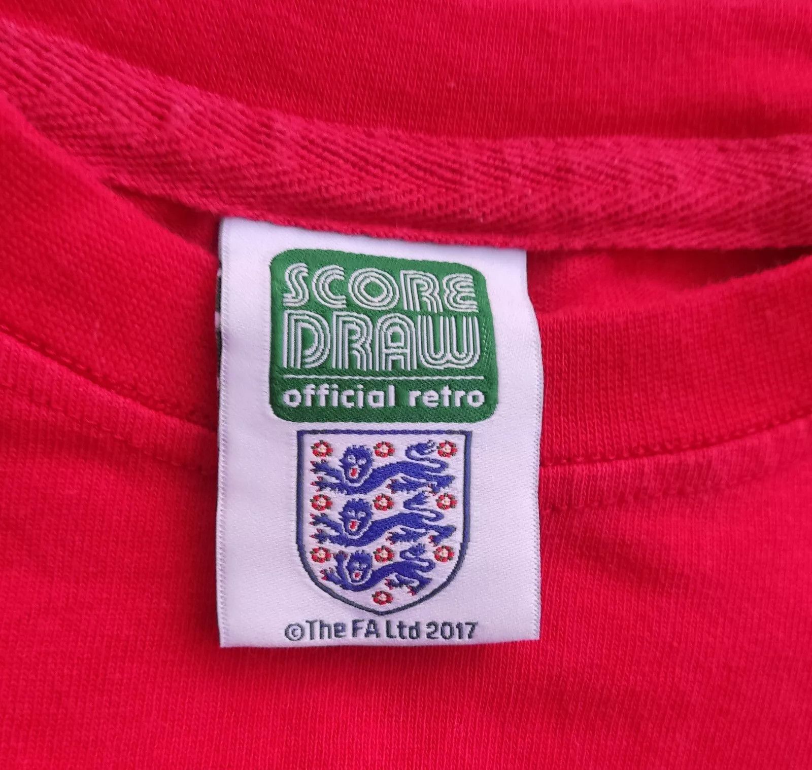 Other England 1966 6 Bobby Moore Shirt SCORE DRAW FOOTBALL Size US M / EU 48-50 / 2 - 2 Thumbnail