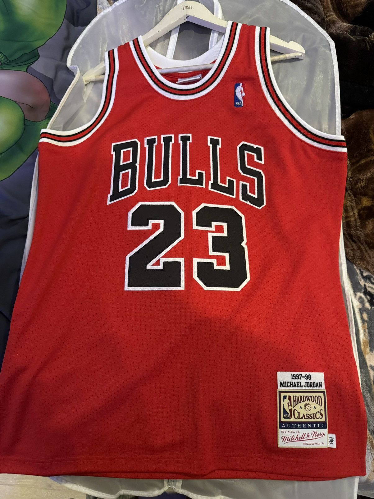Mitchell & Ness Mitchell and Ness Jordan Jersey Size Large Size US L / EU 52-54 / 3 - 1 Thumbnail
