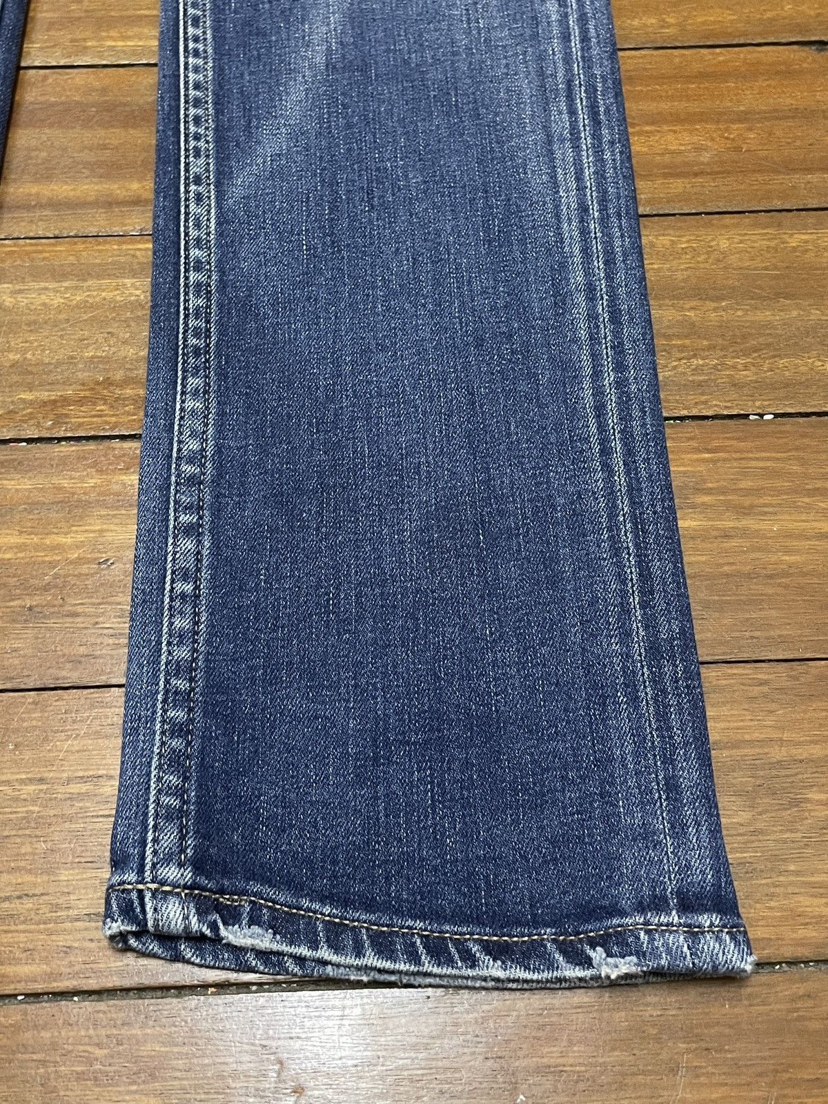 14th Addiction × Japanese Brand × Le Grande Bleu (L.G.B.) Rare Design Vintage Japanese Brand RPT Patchwork Jeans 1990s Size US 34 / EU 50 - 6 Thumbnail