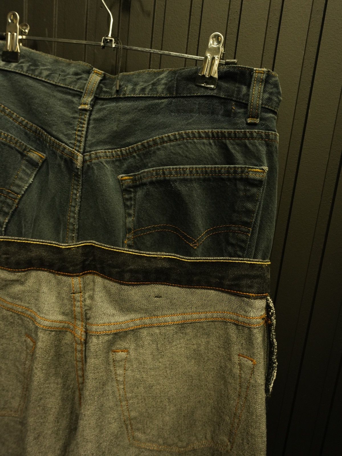 RRR-123 RRR123 HE ROSE 3 Double Layer Denim Size US 34 / EU 50 - 10 Thumbnail