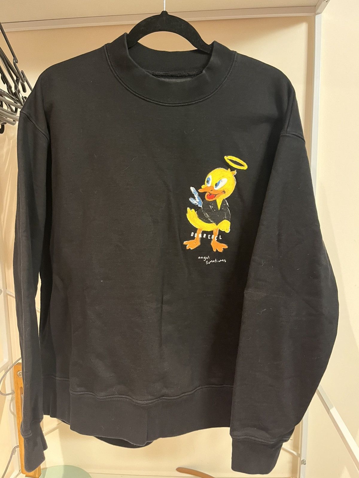 DOMREBEL DOMREBEL black crew neck sweater Size US M / EU 48-50 / 2 - 1 Thumbnail