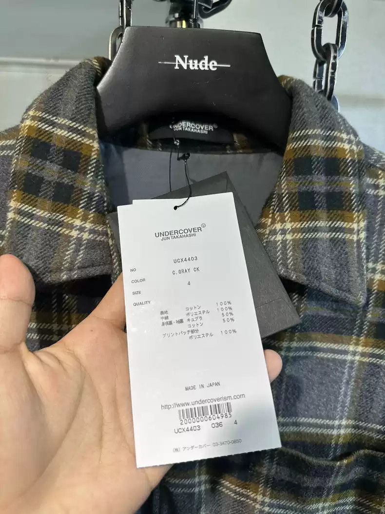 Undercover UNDERCOVER 19AW Clockwork orange flannel jacket Size US XL / EU 56 / 4 - 4 Thumbnail