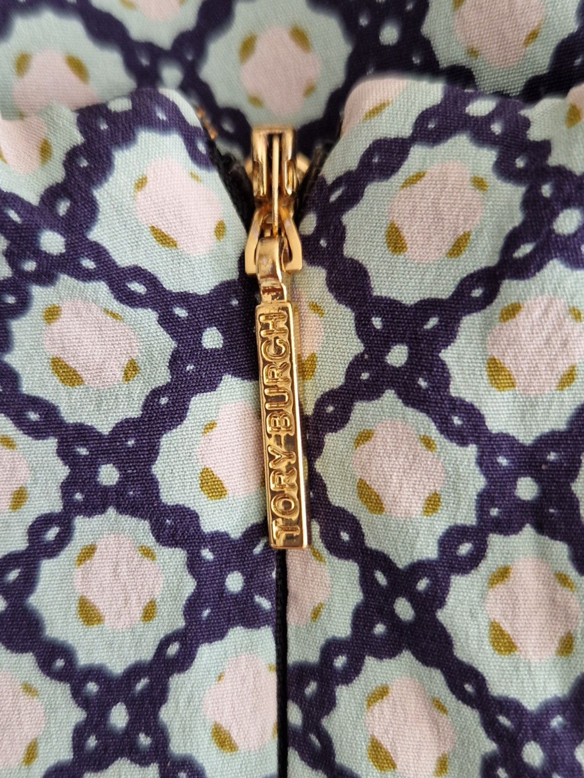 Tory Burch Tory Burch silk mid-length dress size 10/12 Size L / US 10 / IT 46 - 8 Thumbnail