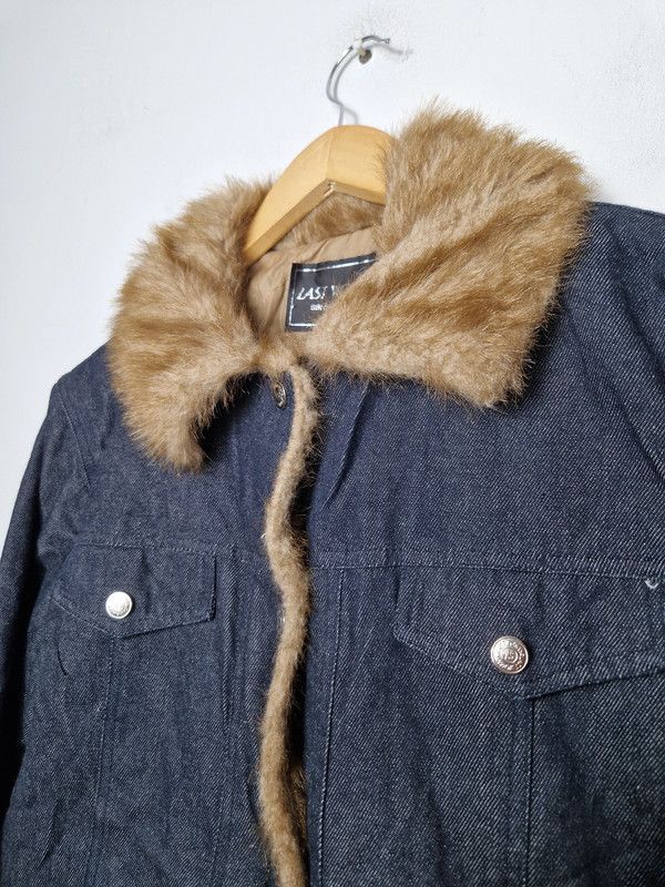 Miss Sixty × Vintage vintage denim fur jacket miss sixty y2k Size M / US 6-8 / IT 42-44 - 5 Thumbnail
