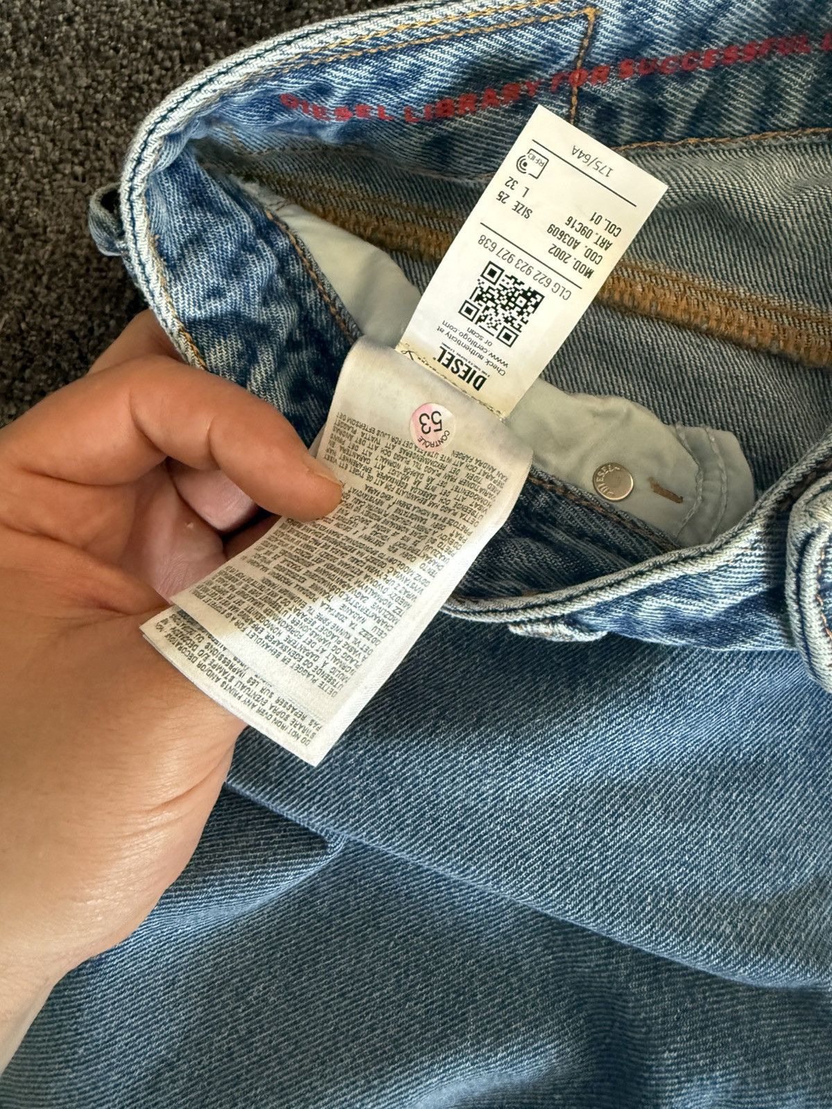 Diesel Diesel jeans new size 25 Size 25" / US 0 / IT 36 - 5 Thumbnail