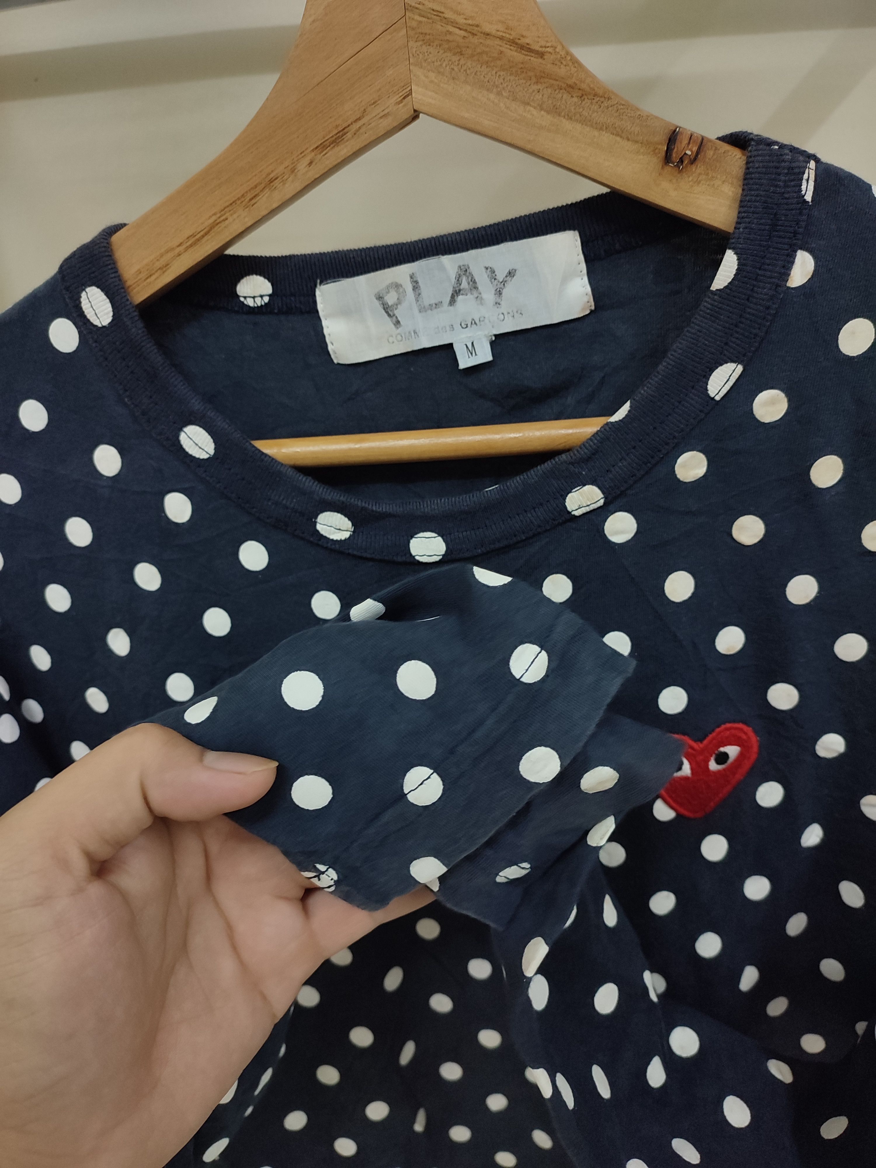 Comme des Garcons CDG COMME DES GARÇONS POLKA DOT LONG SLEEVE Size US M / EU 48-50 / 2 - 5 Thumbnail