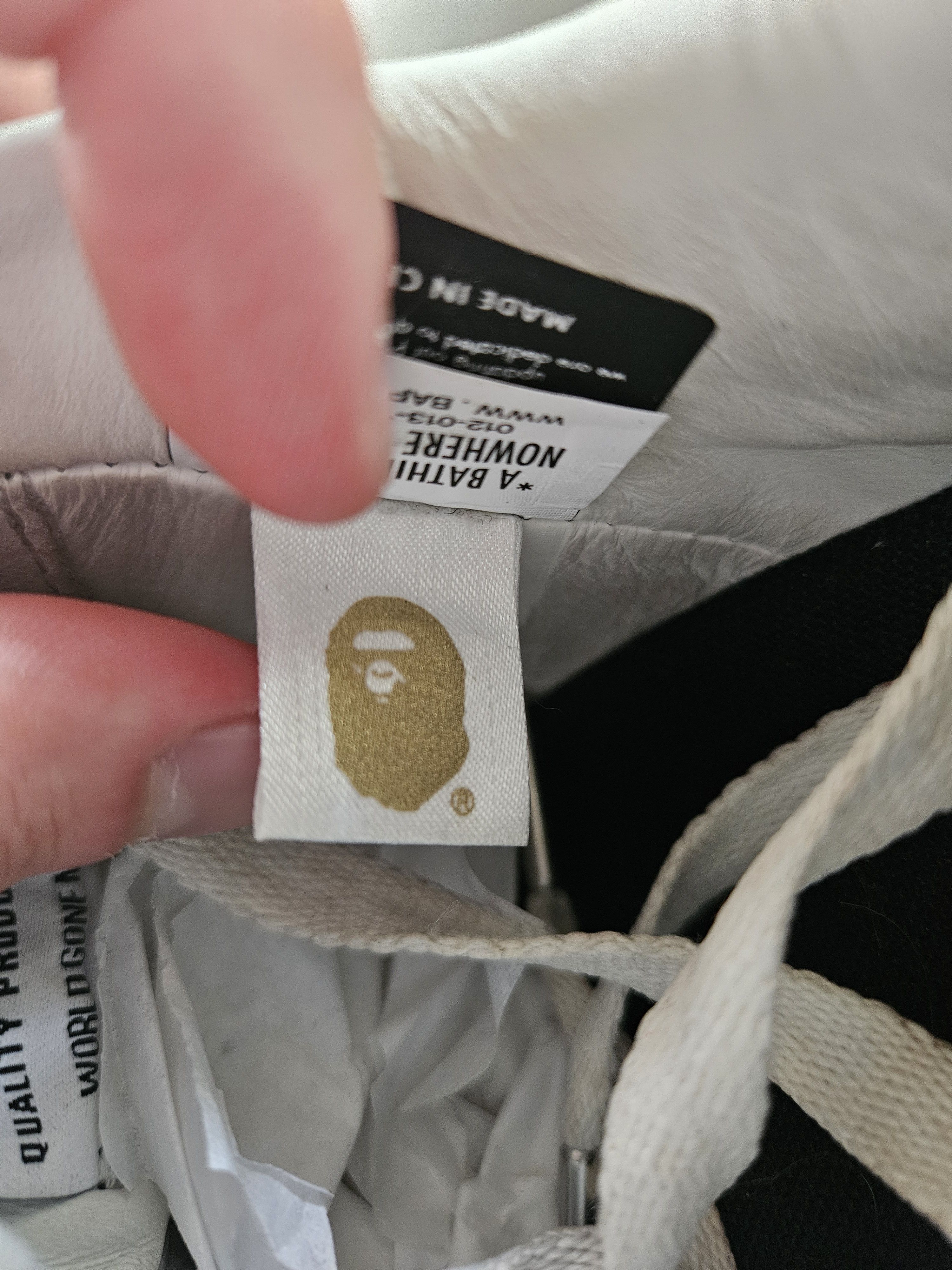 Bape Bapesta Glossy Black Gray M2 #4 Sneakers Size US 7 / EU 40 - 19 Thumbnail