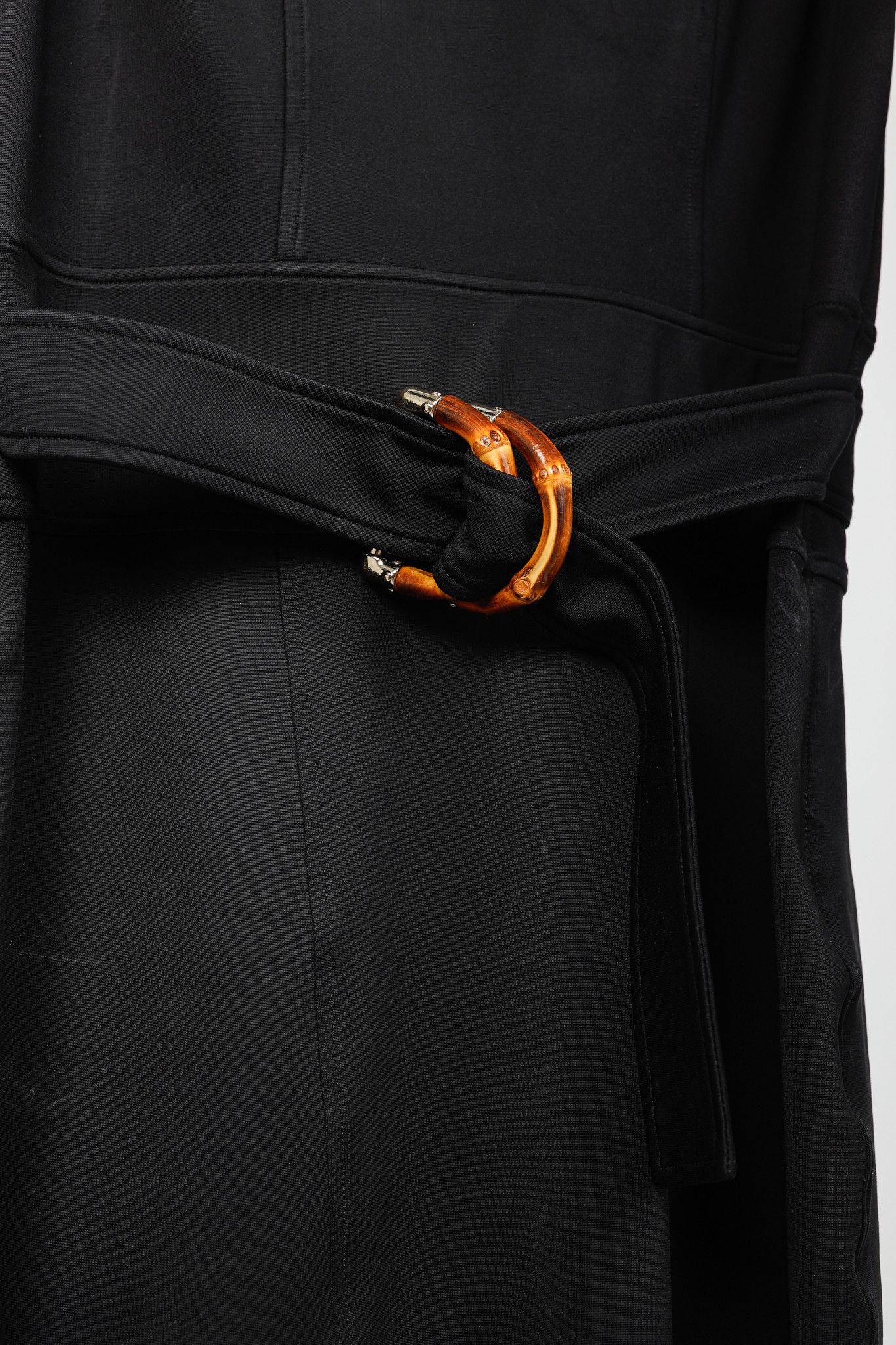 Gucci Gucci Resort 2007 Black Jersey Horsebit-Buckle Dress Size M / US 6-8 / IT 42-44 - 6 Thumbnail