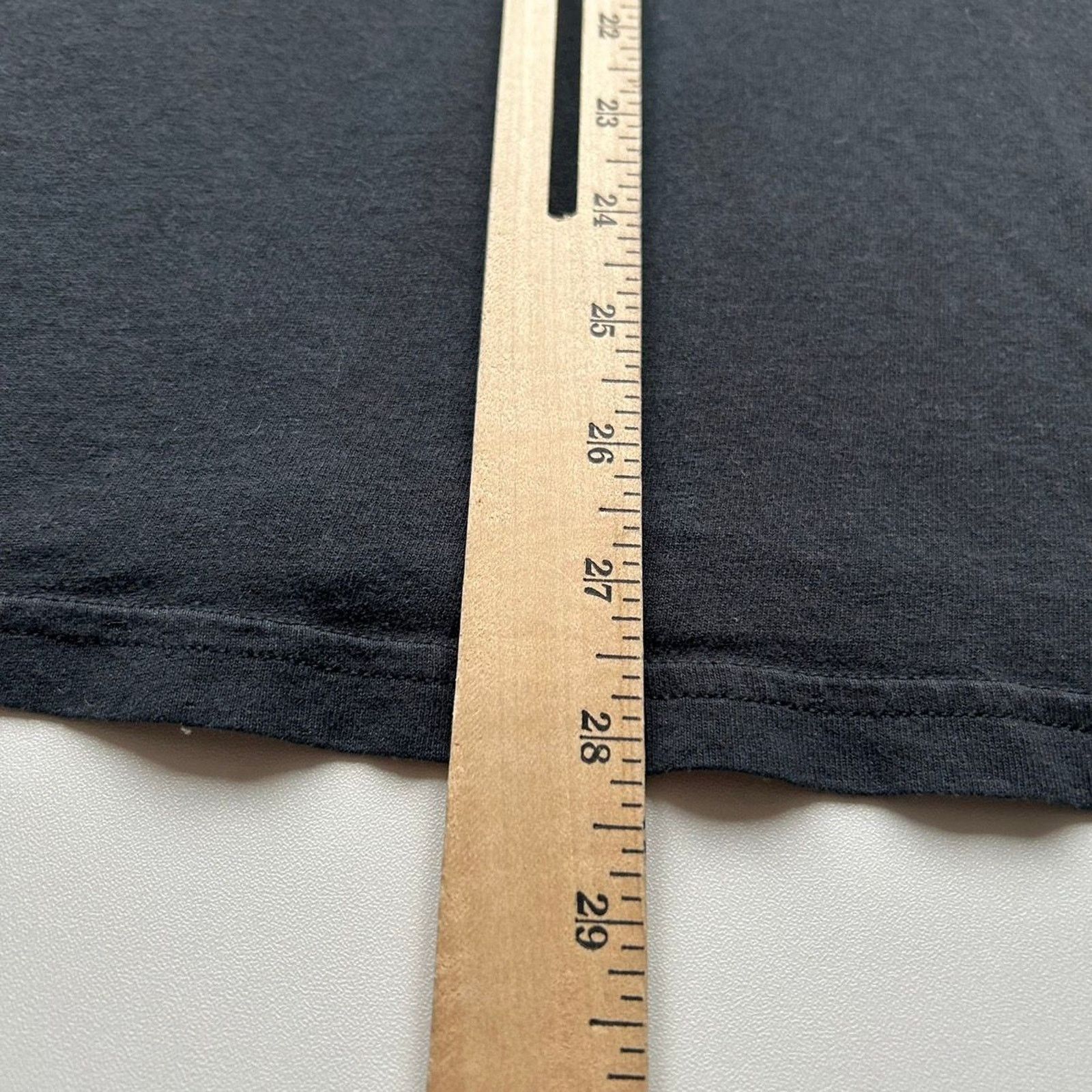 Vintage Vintage 2000s Faded Black Blank Pocket T Shirt Large Rare Size US L / EU 52-54 / 3 - 4 Thumbnail