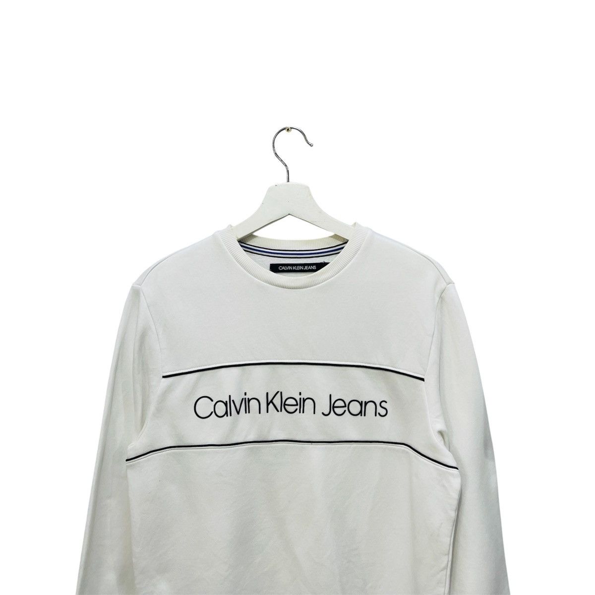 Calvin Klein Calvin klein jeans very big logo sweatshirt Size US M / EU 48-50 / 2 - 2 Thumbnail