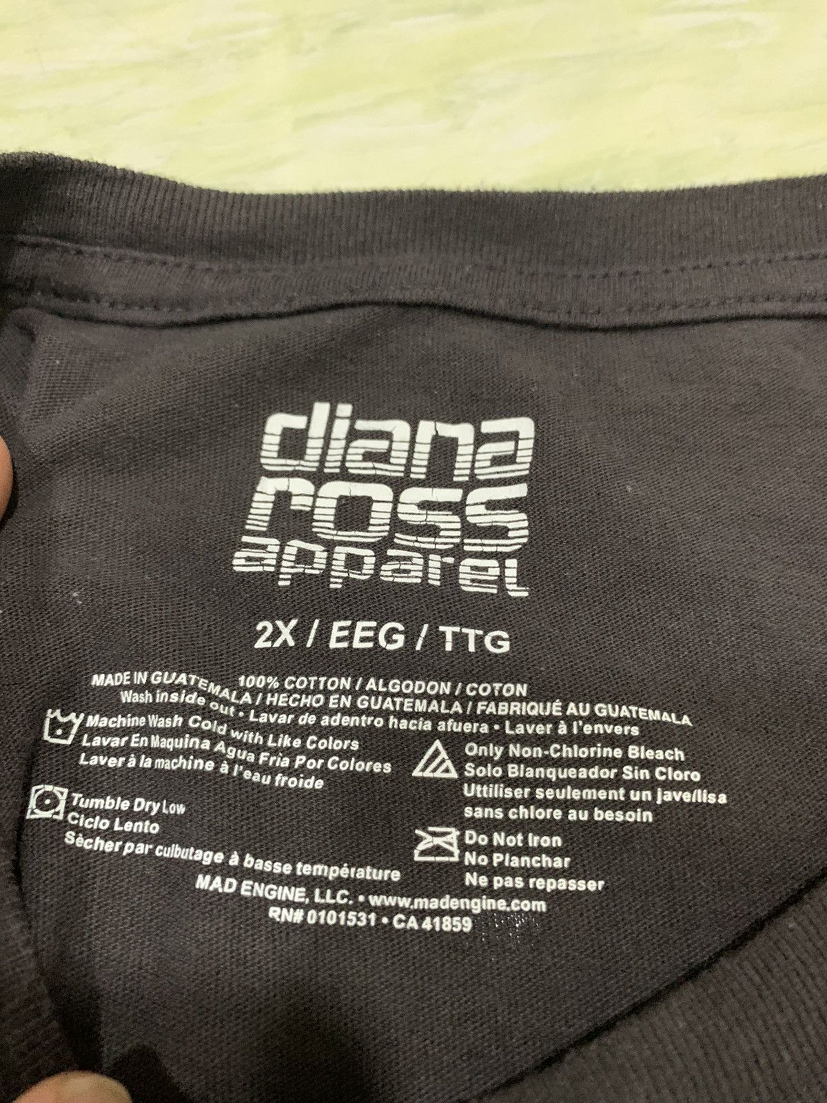 Band Tees Diana Ross Size XXL / US 16-18 / IT 52-54 - 7 Thumbnail