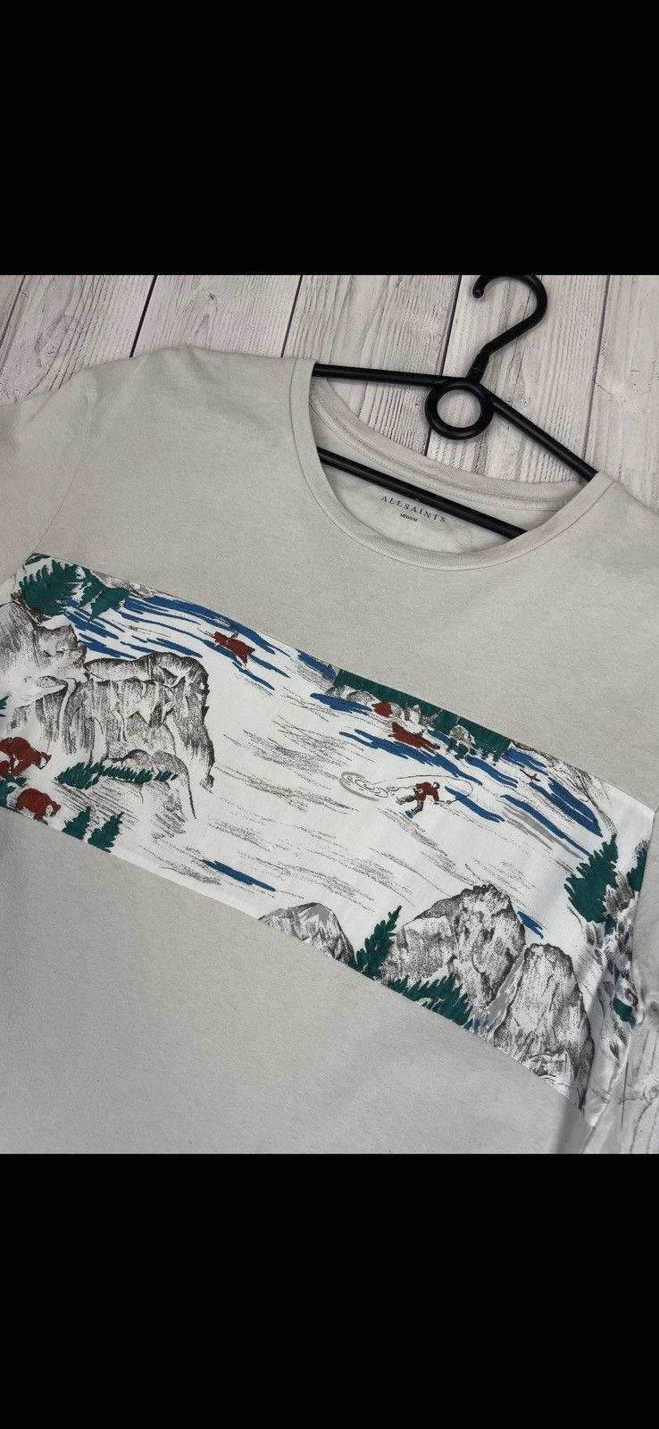 Allsaints Vintage allsaints tee logo snow size M rare winter Size US M / EU 48-50 / 2 - 5 Thumbnail