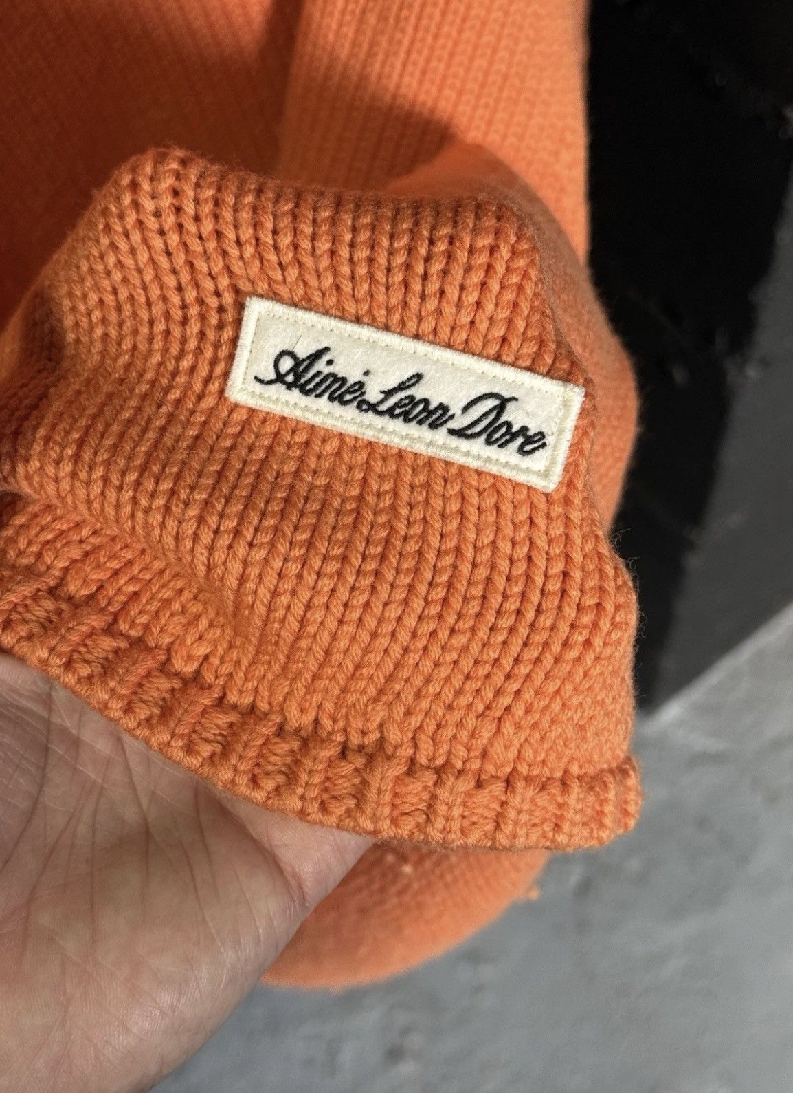 Aime Leon Dore Aime Leon Dore New York Mets Merino Wool Sweater Orange XL Size US XL / EU 56 / 4 - 4 Thumbnail