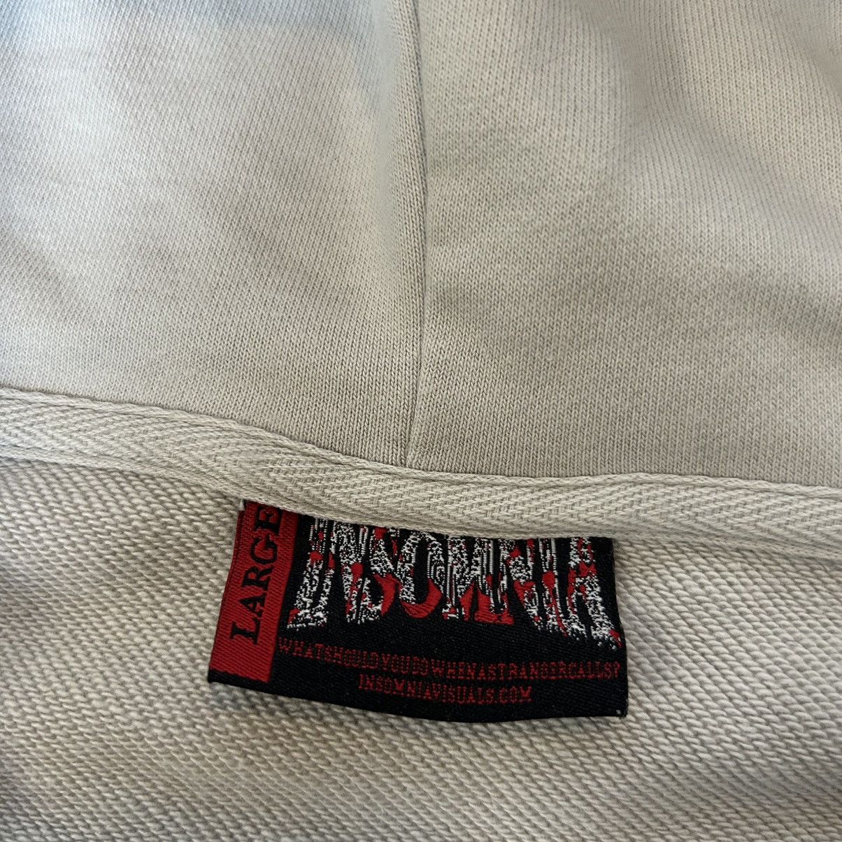 Insomnia Visuals 💤Insomnia Visuals👁️Hoodie with Graphic Design and Cross Gems Size US L / EU 52-54 / 3 - 10 Thumbnail