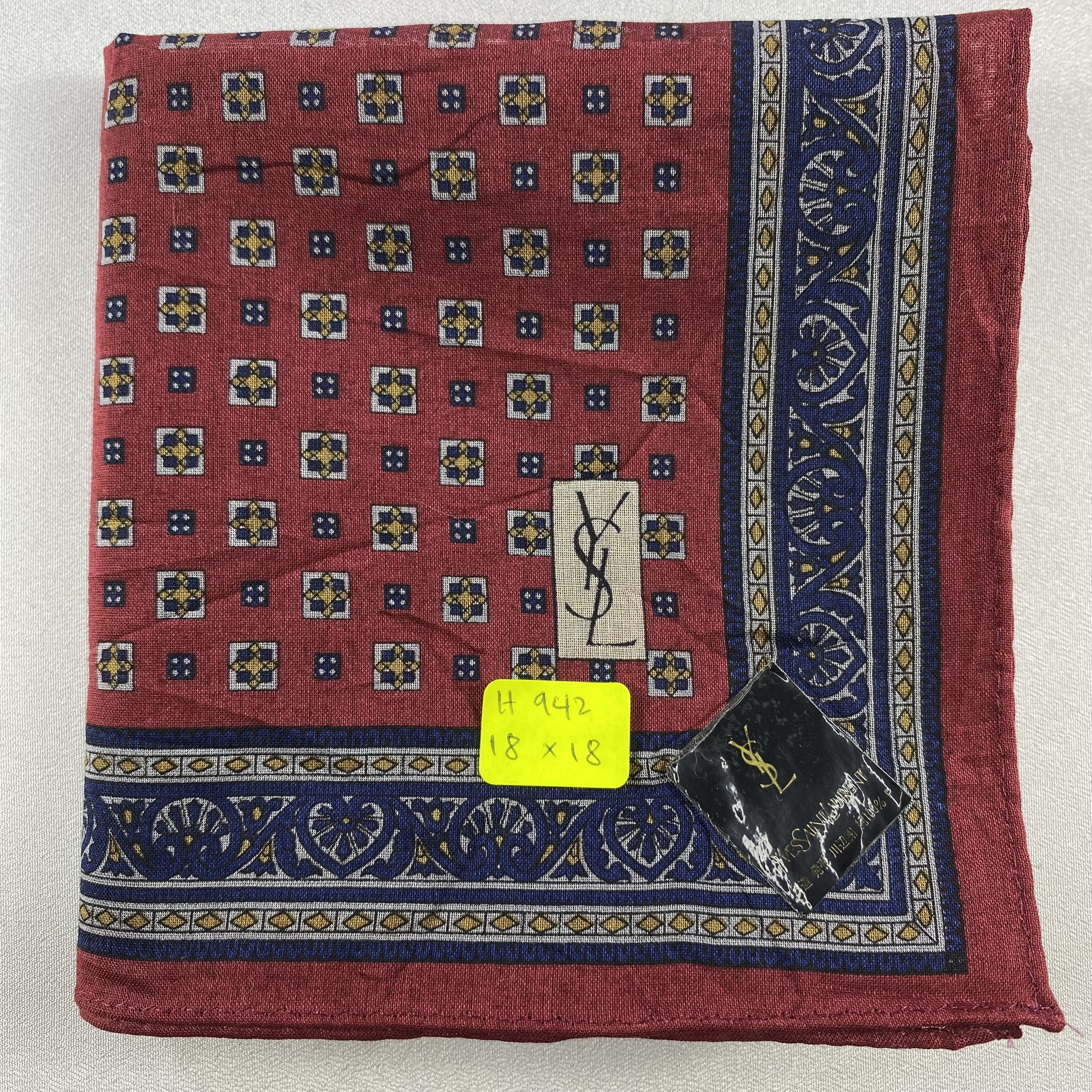 Vintage Yves Saint Laurent Bandana/ Handkerchief / Neckerchief Size ONE SIZE - 5 Thumbnail
