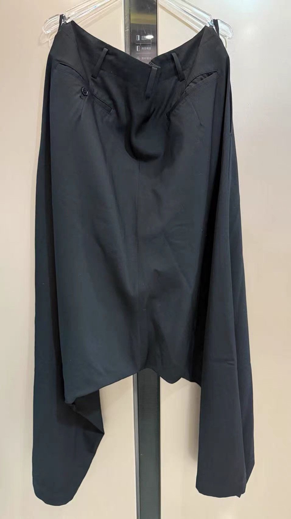 Yohji Yamamoto YS (Yohji Yamamoto) Authentic Drop-Crotch Pants K31 Size US 35 - 2 Thumbnail