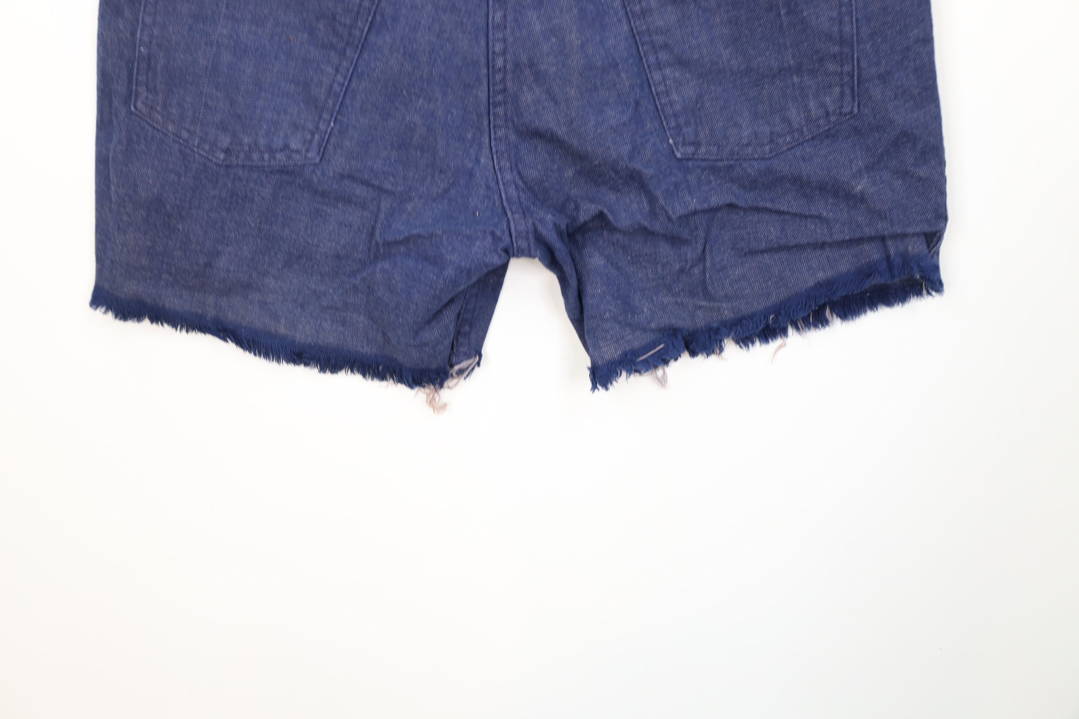 Vintage Vintage 60s 70s Streetwear Denim Short Shorts Indigo USA Size US 30 / EU 46 - 12 Thumbnail