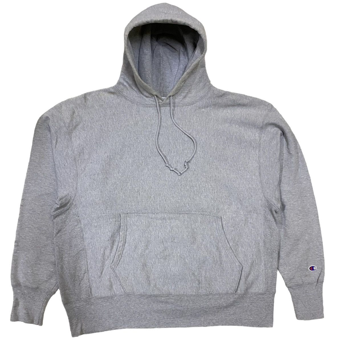 image of Y2K Champion Reverse Weave in Grey, Men's (Size XL)