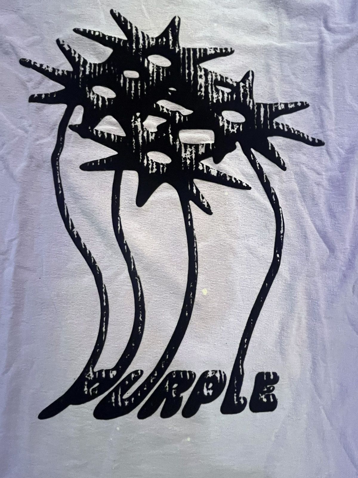 Purple Brand Long sleeve T Medium fuzzy print New Size US M / EU 48-50 / 2 - 2 Thumbnail