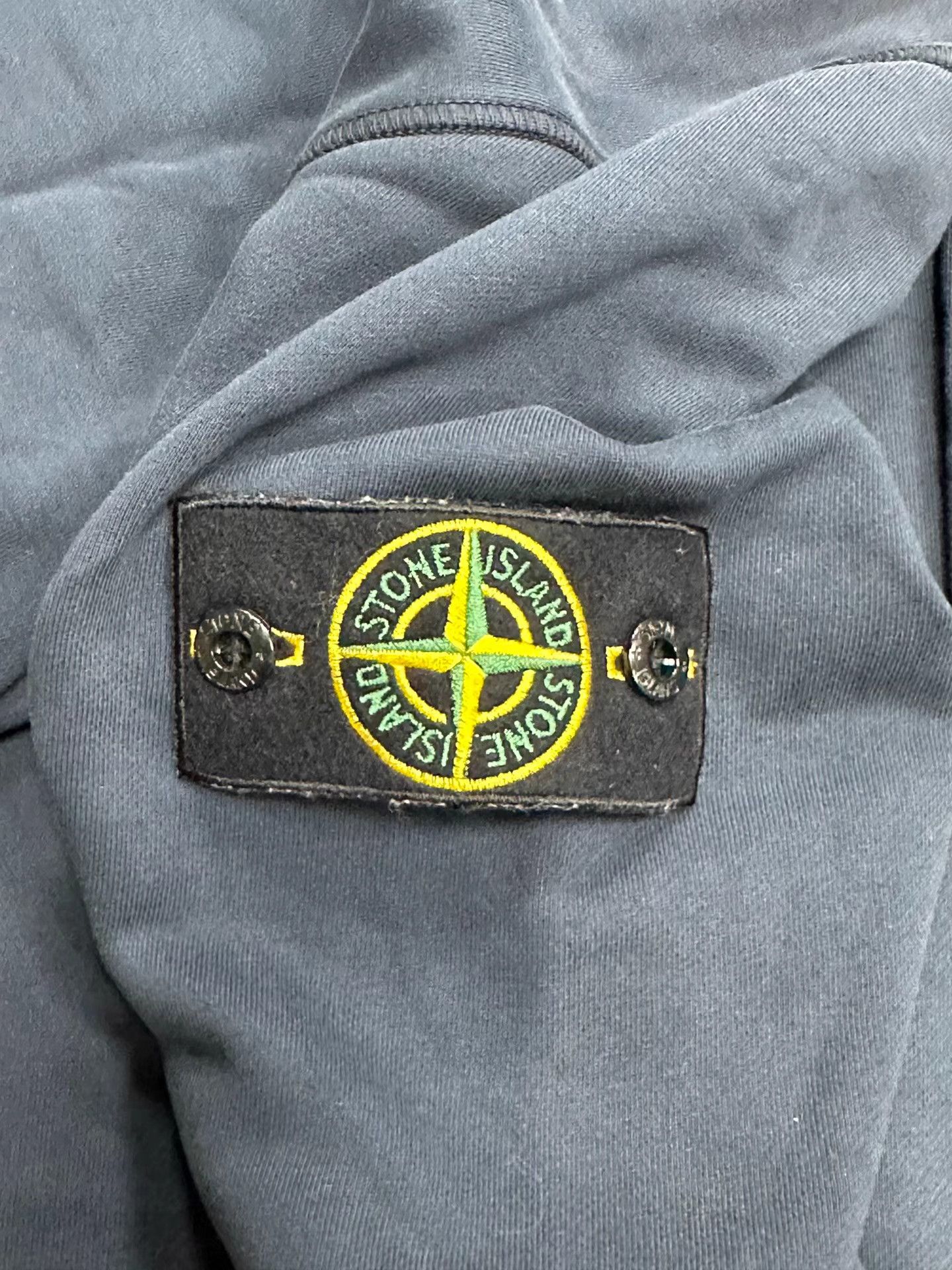 Stone Island Stone Island Black Crew Neck Sweatshirt K5 Size US L / EU 52-54 / 3 - 4 Thumbnail
