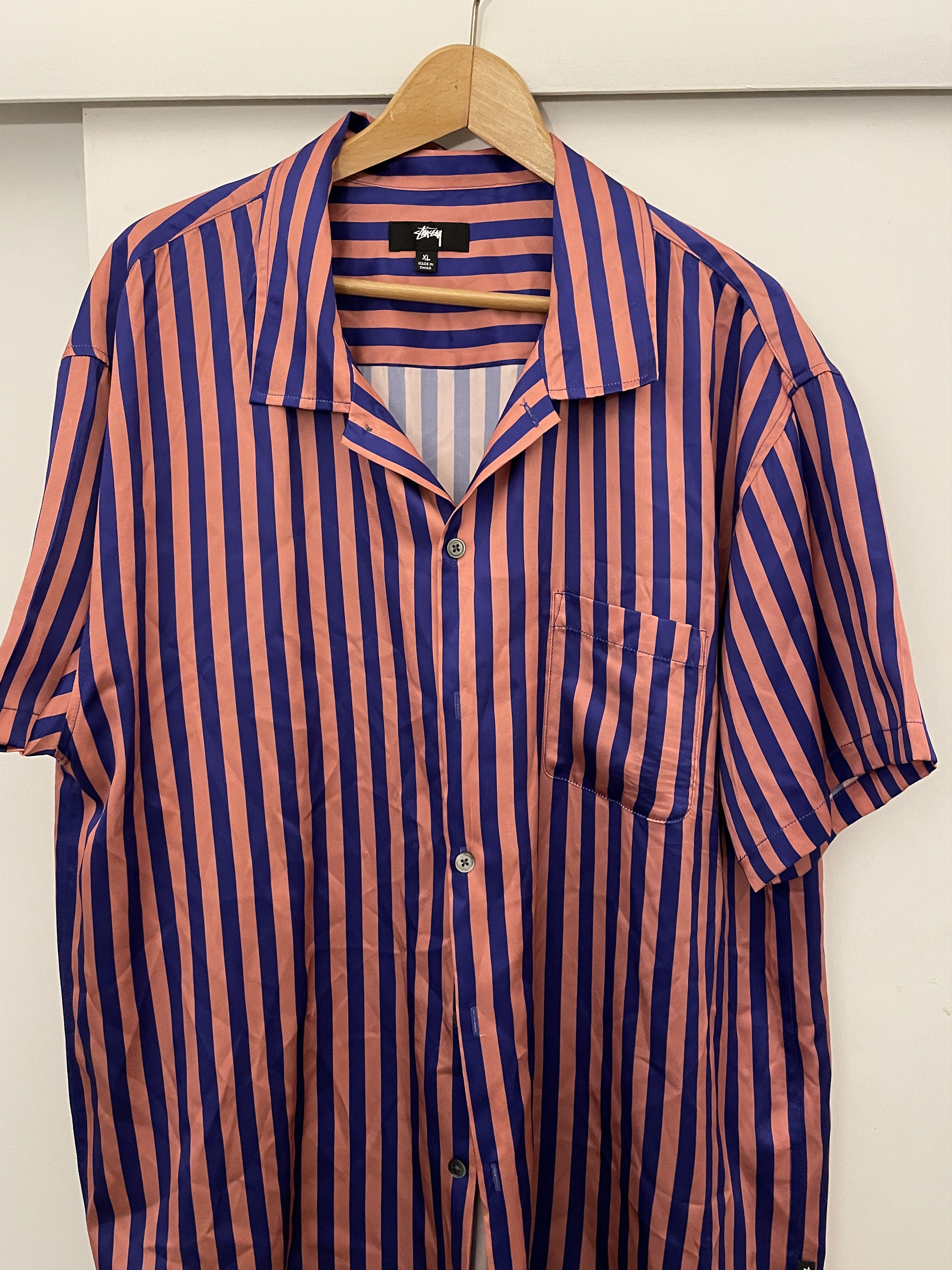 Stussy Stussy Crocodile Print Silk Shirt | Grailed